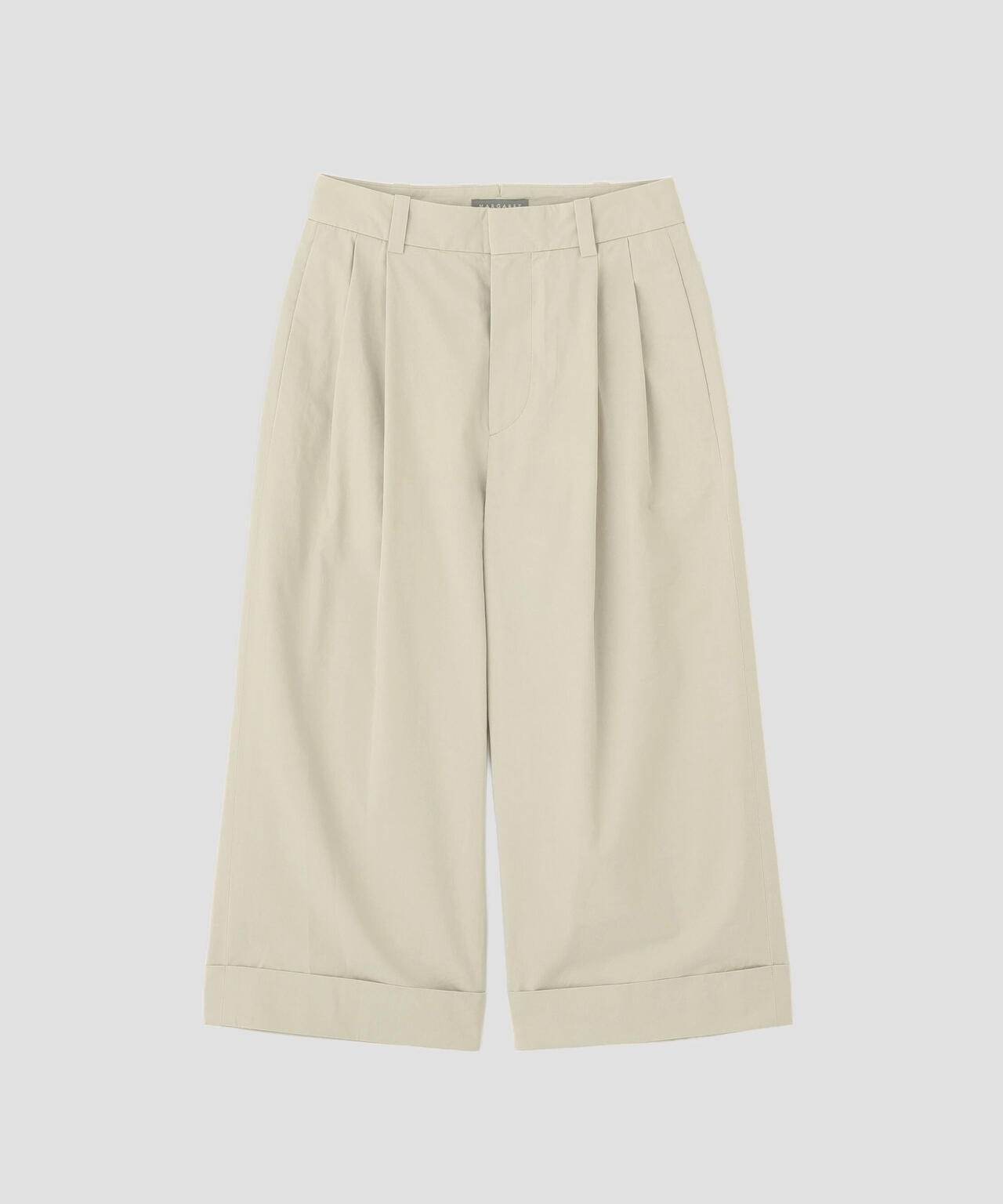 CRISP COTTON TWILL TROUSERS | MARGARET HOWELL（マーガレット