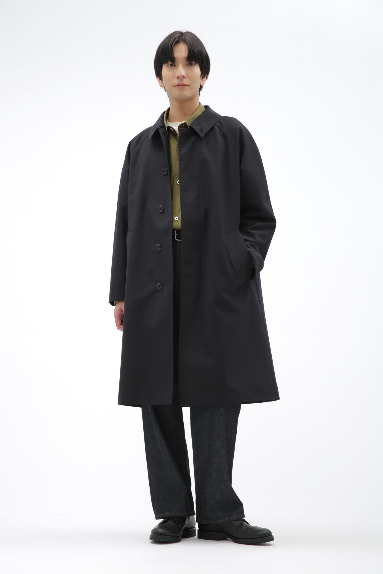 マーガレットハウエル×フォックスブラザーズ ダッフルコート 6151 美品