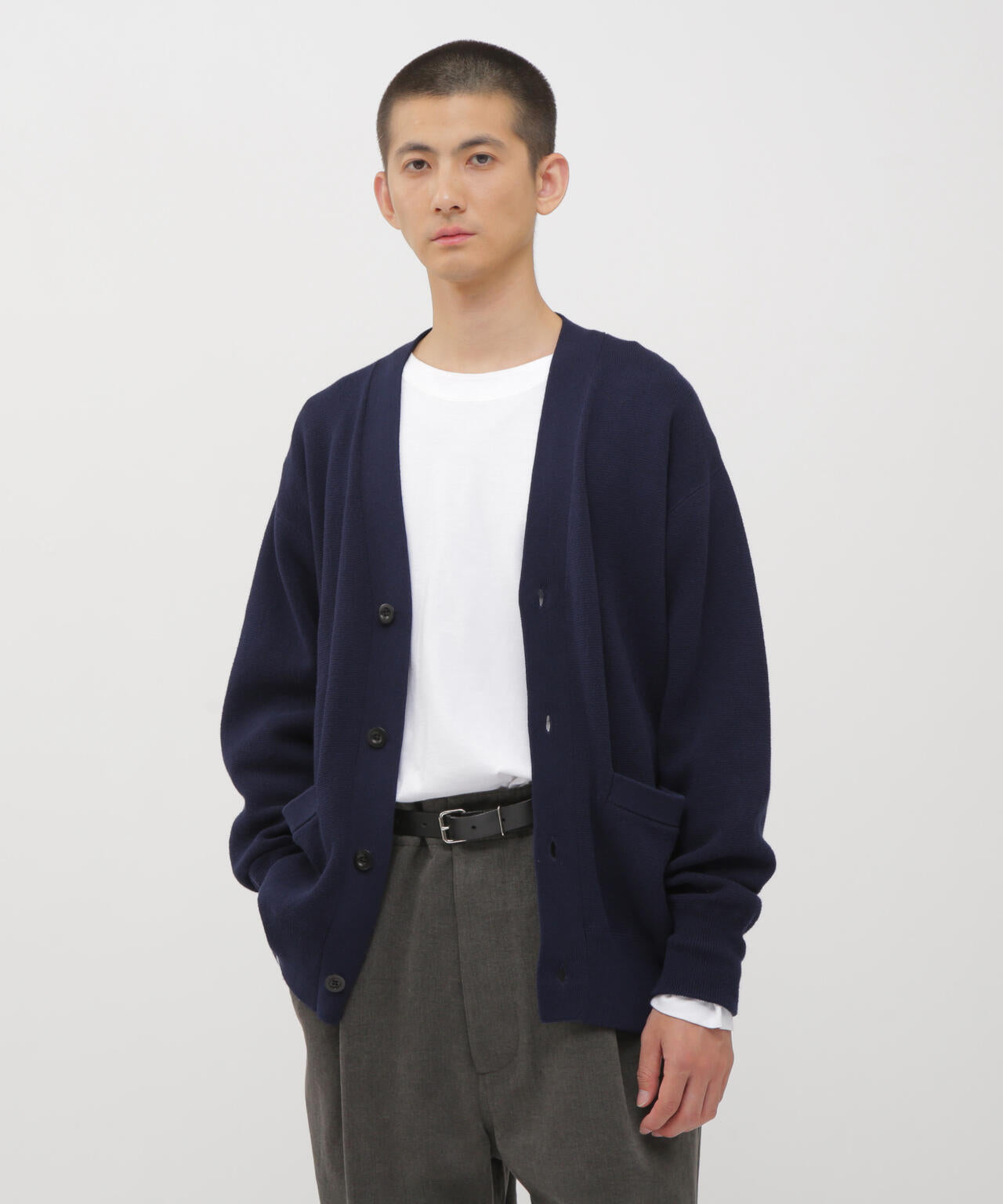 DRY WORN COTTON RIB KNITWEAR | MARGARET HOWELL（マーガレット