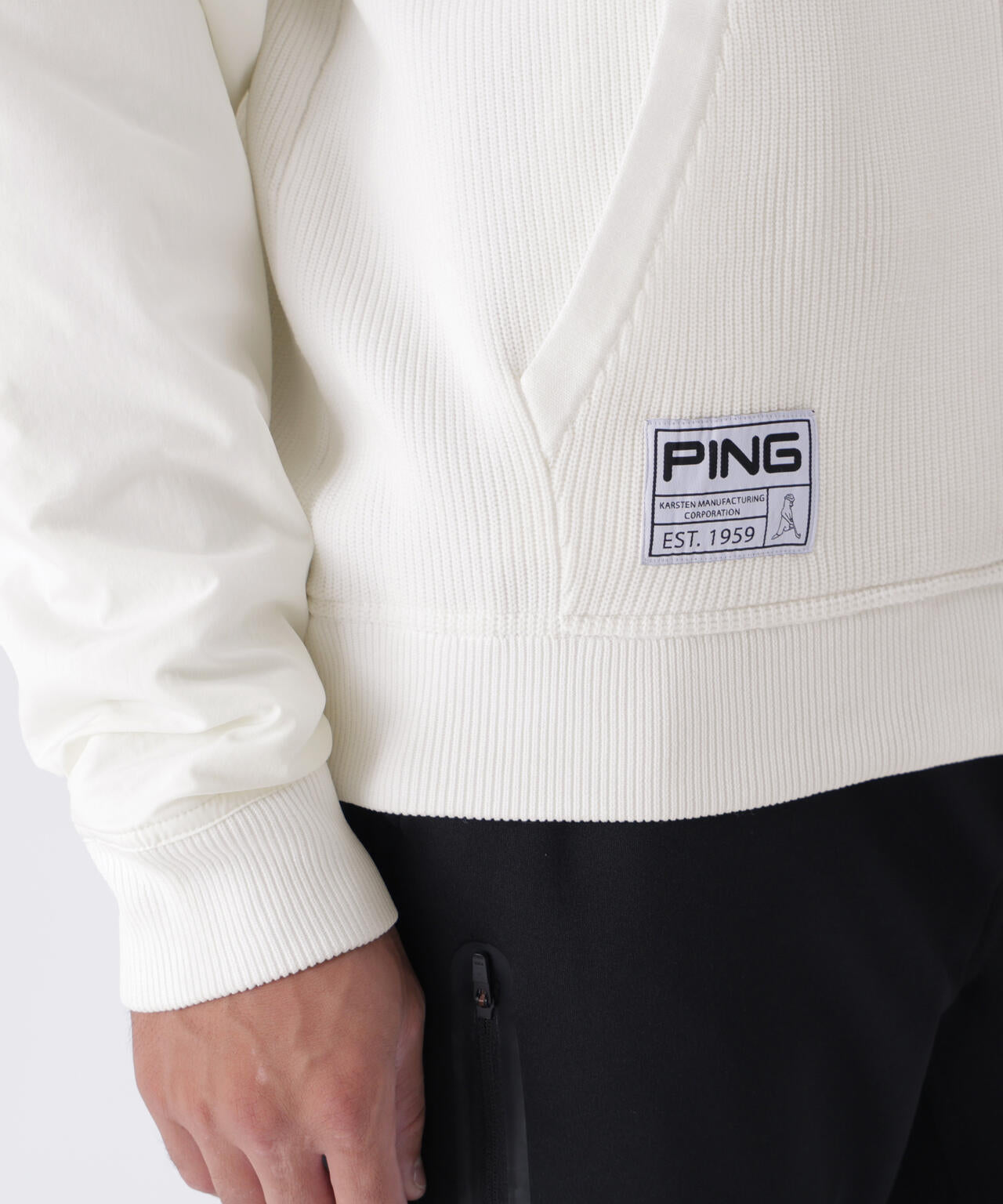 PING APPAREL】リバーシブルフルジップニットブルゾン ＜GOLD＞ (MENS