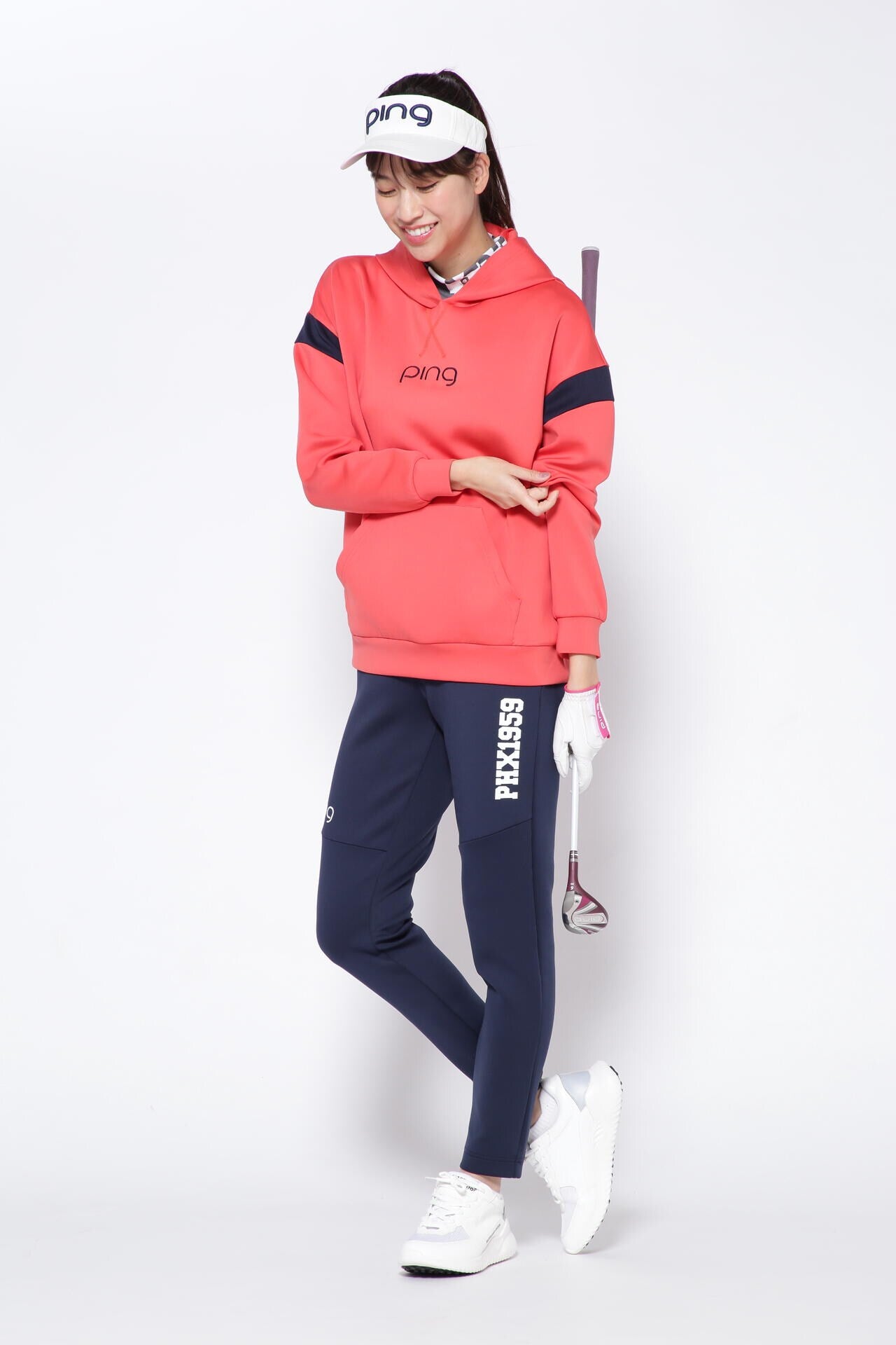 PING APPAREL】リサイクルスキューバテーパードパンツ ＜NATIVE