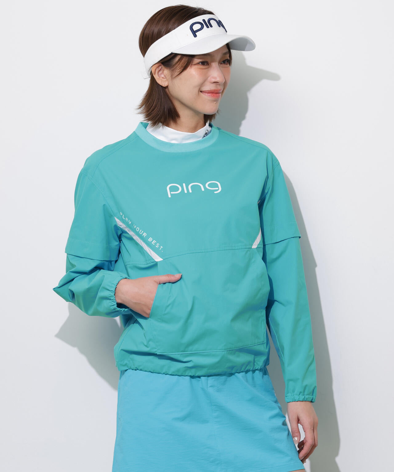 PING APPAREL】リップストップ2WAYブルゾン ＜PERFORMANCE＞ (LADIES