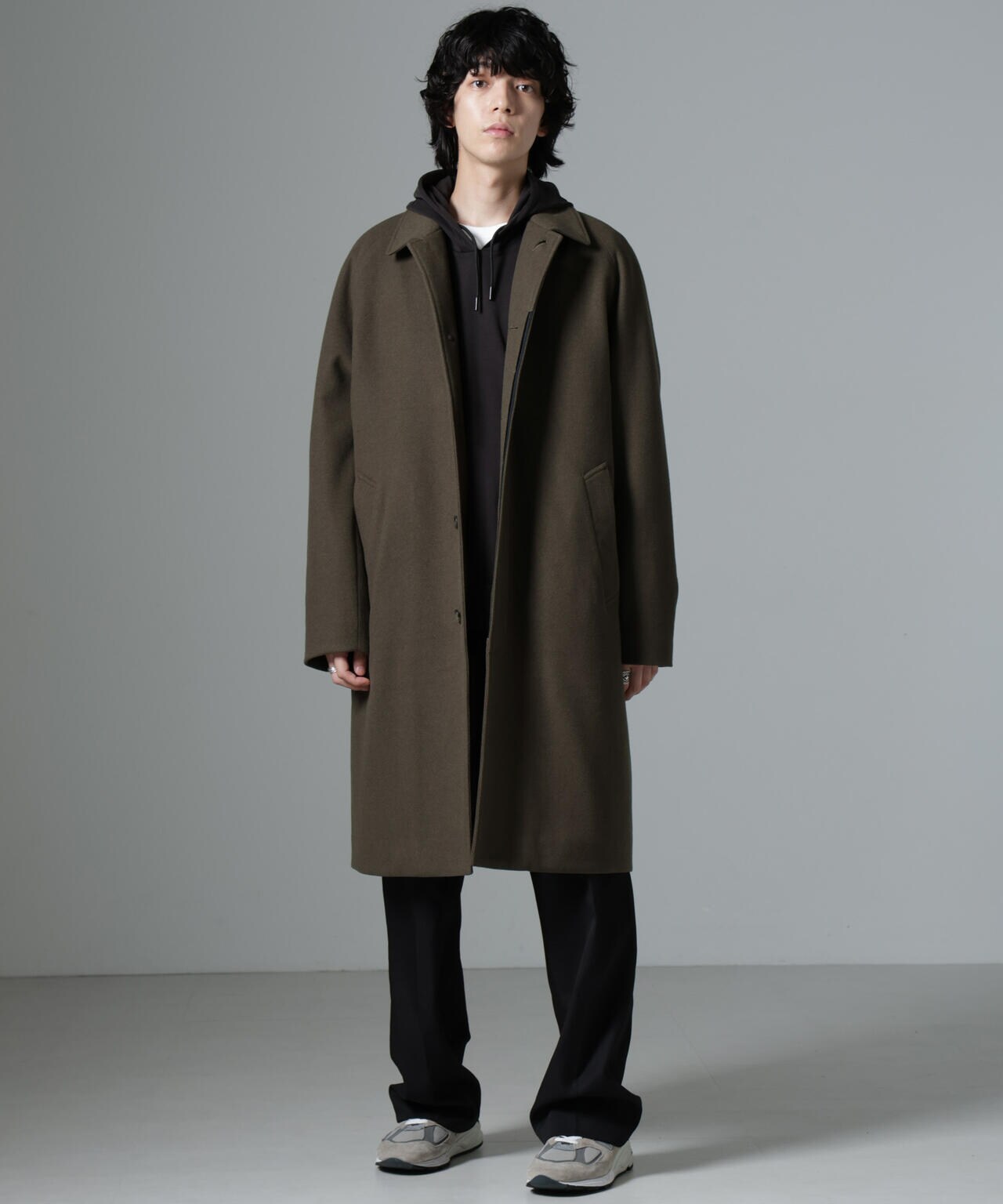 テックメルトンステンカラーコート | NANO universe（ナノ・ユニバース