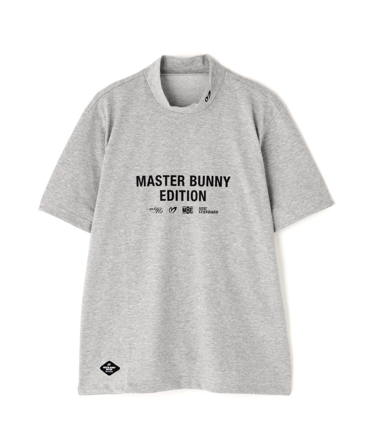 リバーシブルメッシュ半袖モックネックカットソー | MASTER BUNNY