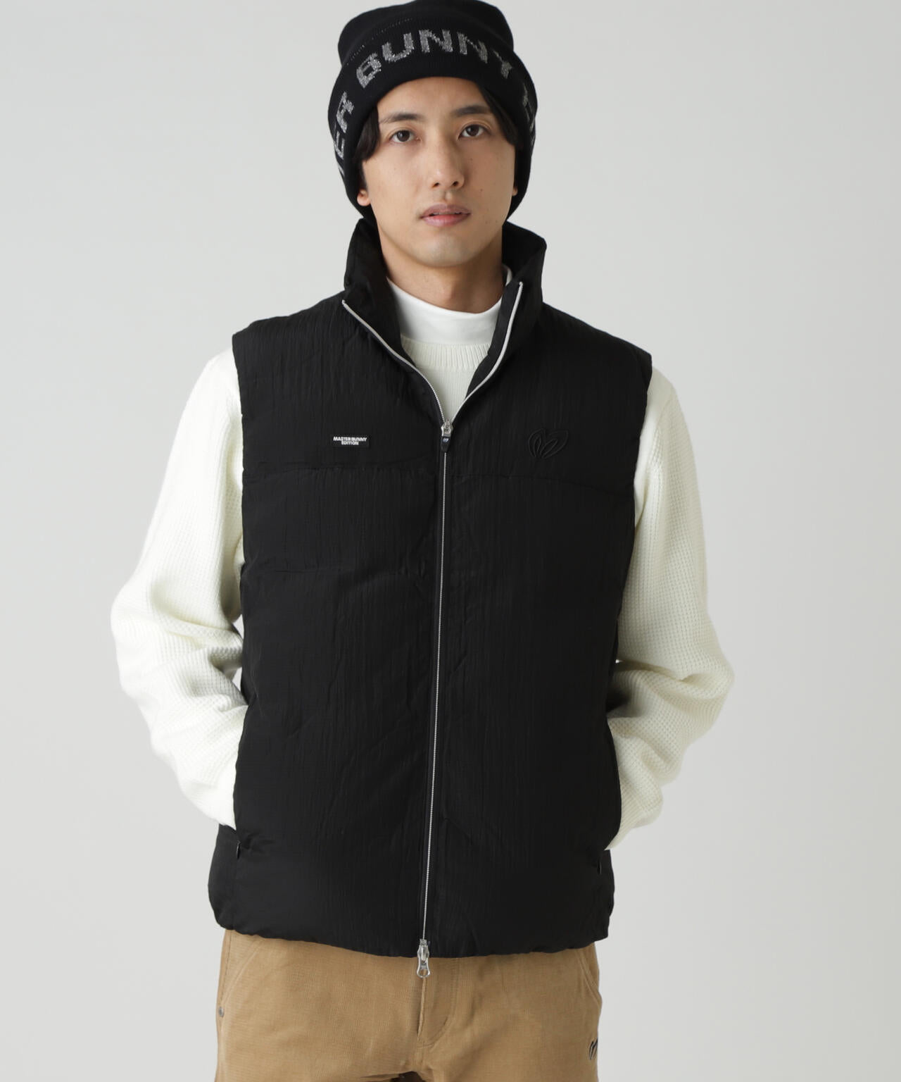 ナイロンリップ中綿フルジップベスト | MASTER BUNNY EDITION