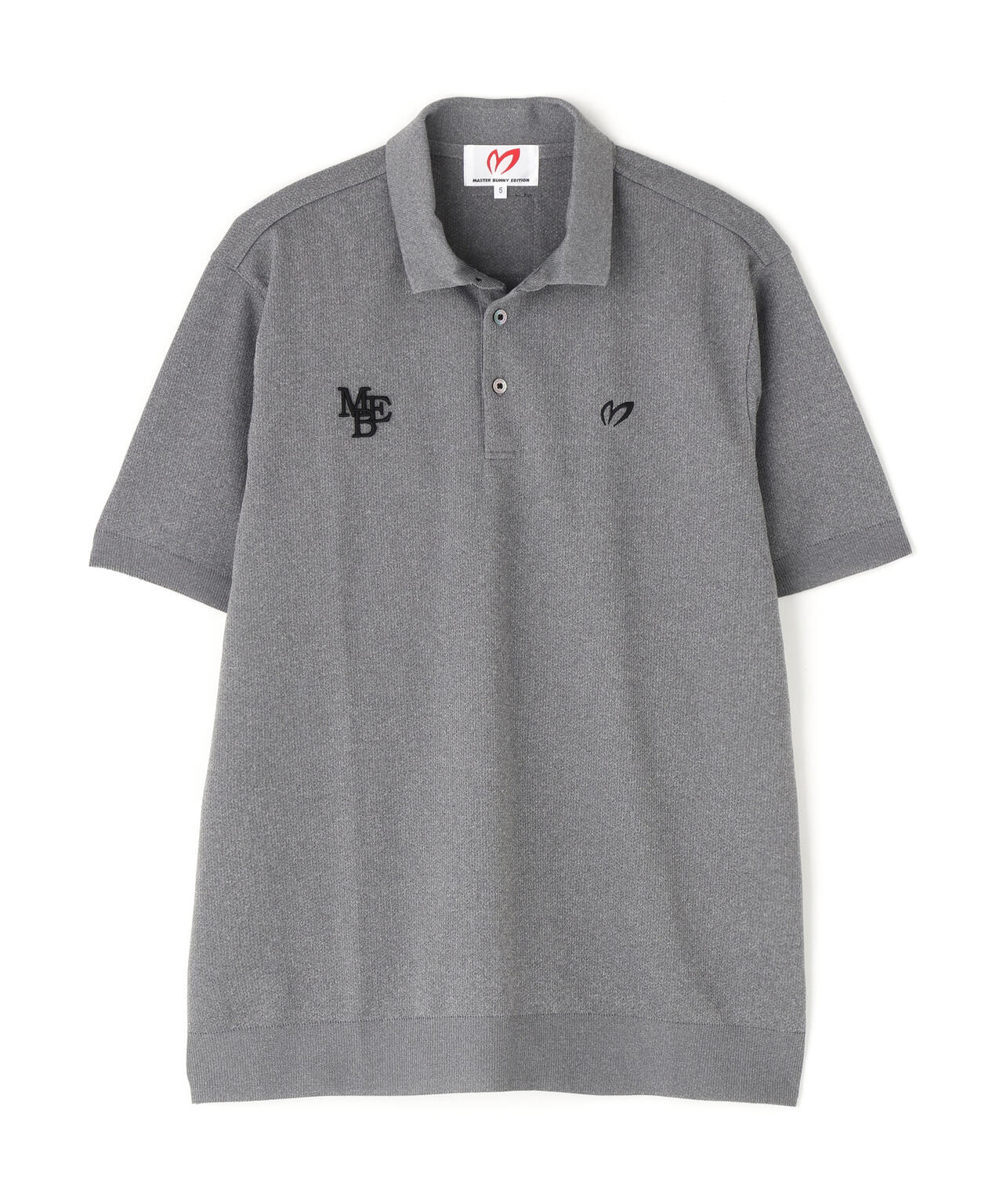 ハニカムリブスタート半袖ポロシャツ | MASTER BUNNY EDITION