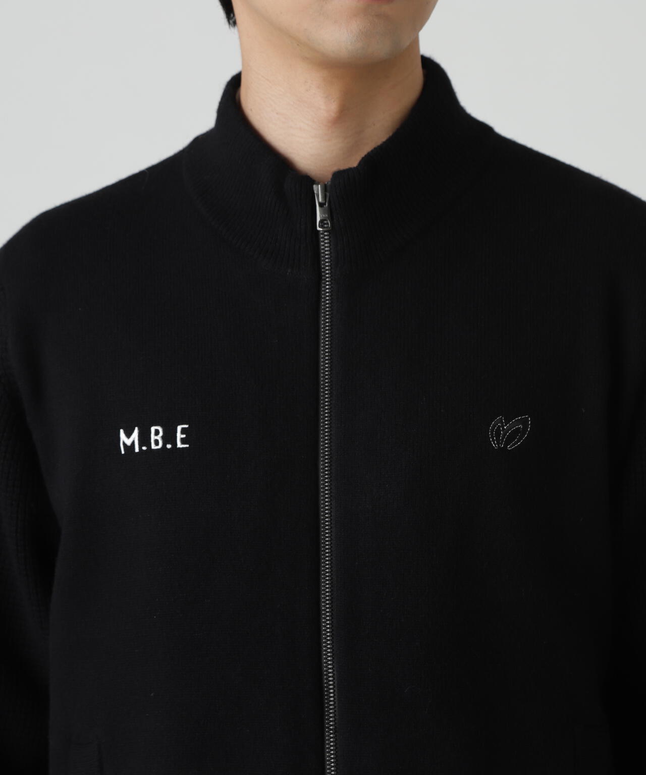 裏付きジップアップニットブルゾン | MASTER BUNNY EDITION（マスター
