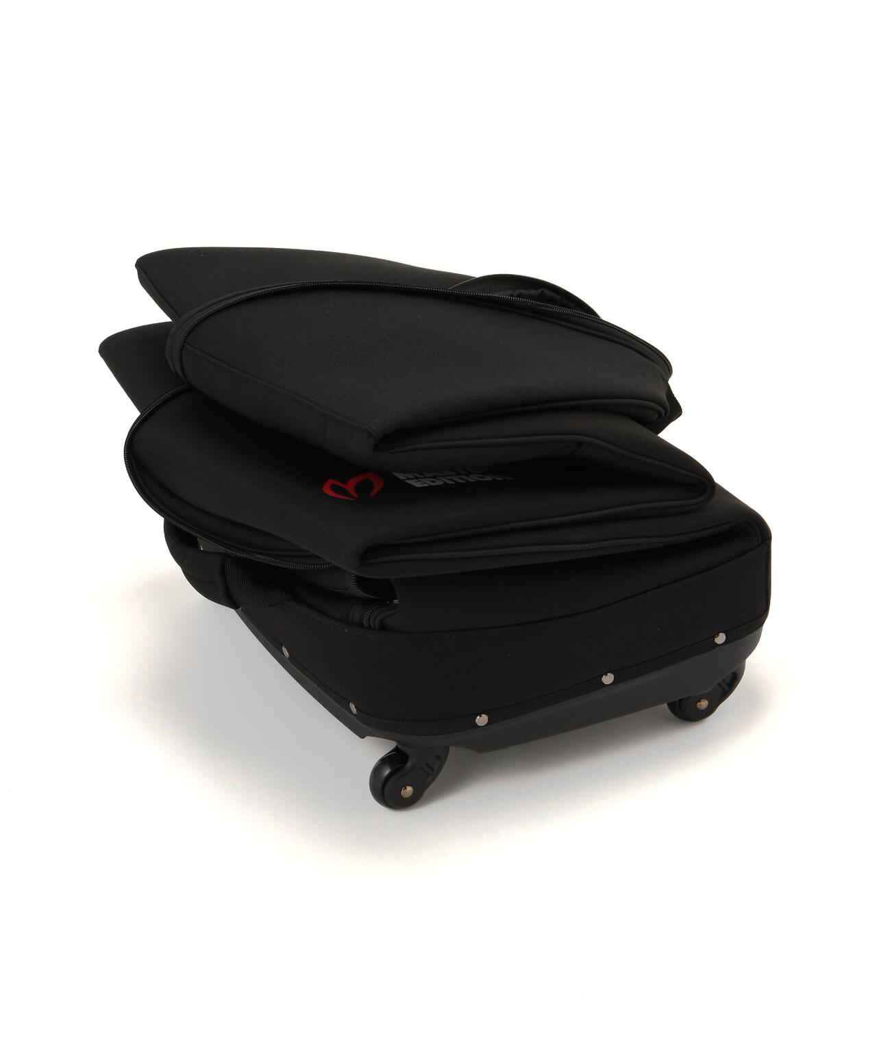 キャスター付き折り畳みトラベルケース (9インチ対応) (UNISEX