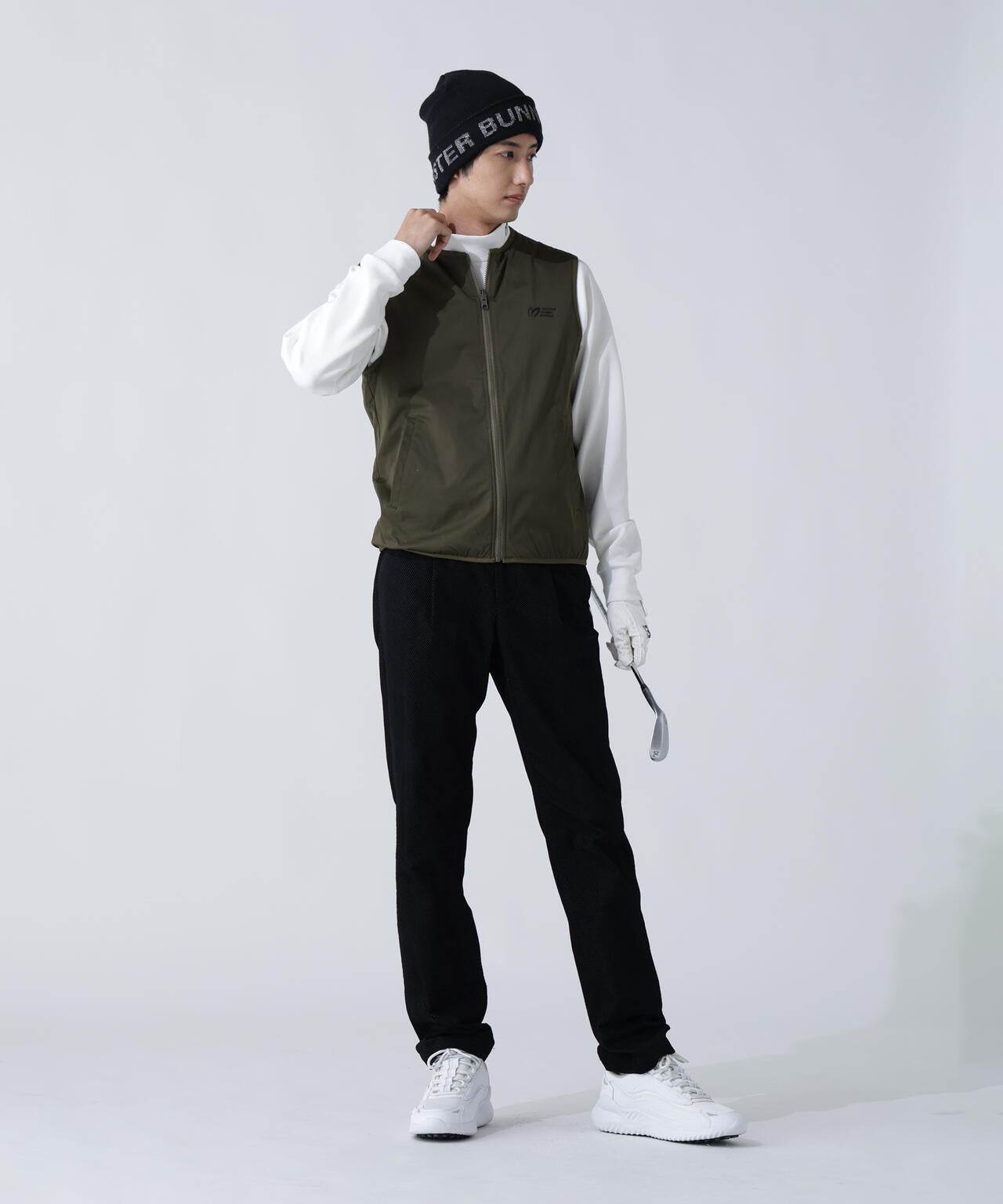 ストレッチリップストップ×高密度ツイル レイヤードブルゾン | MASTER