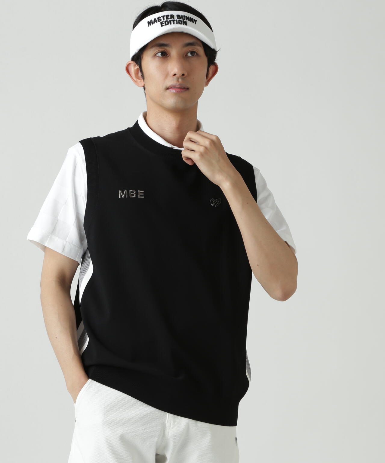 クルーネックニットベスト | MASTER BUNNY EDITION（マスターバニー
