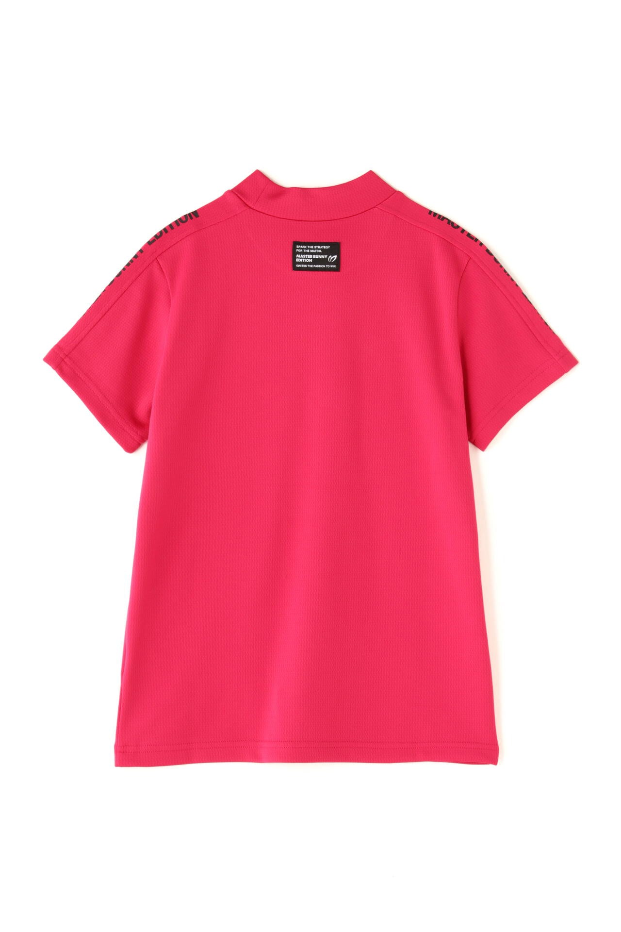 裏ワッフルジャージ半袖モックネックカットソー | MASTER BUNNY