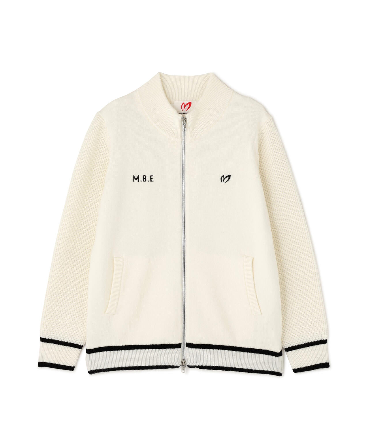 裏付きジップアップニットブルゾン | MASTER BUNNY EDITION（マスター