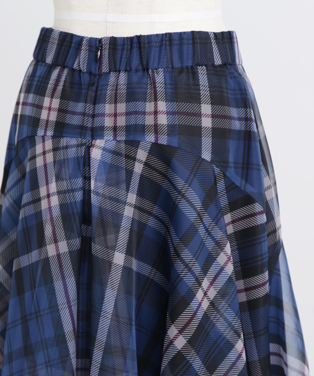 シアーチェックスカート | hLM（エイチエルエム） ｜【公式】通販mix