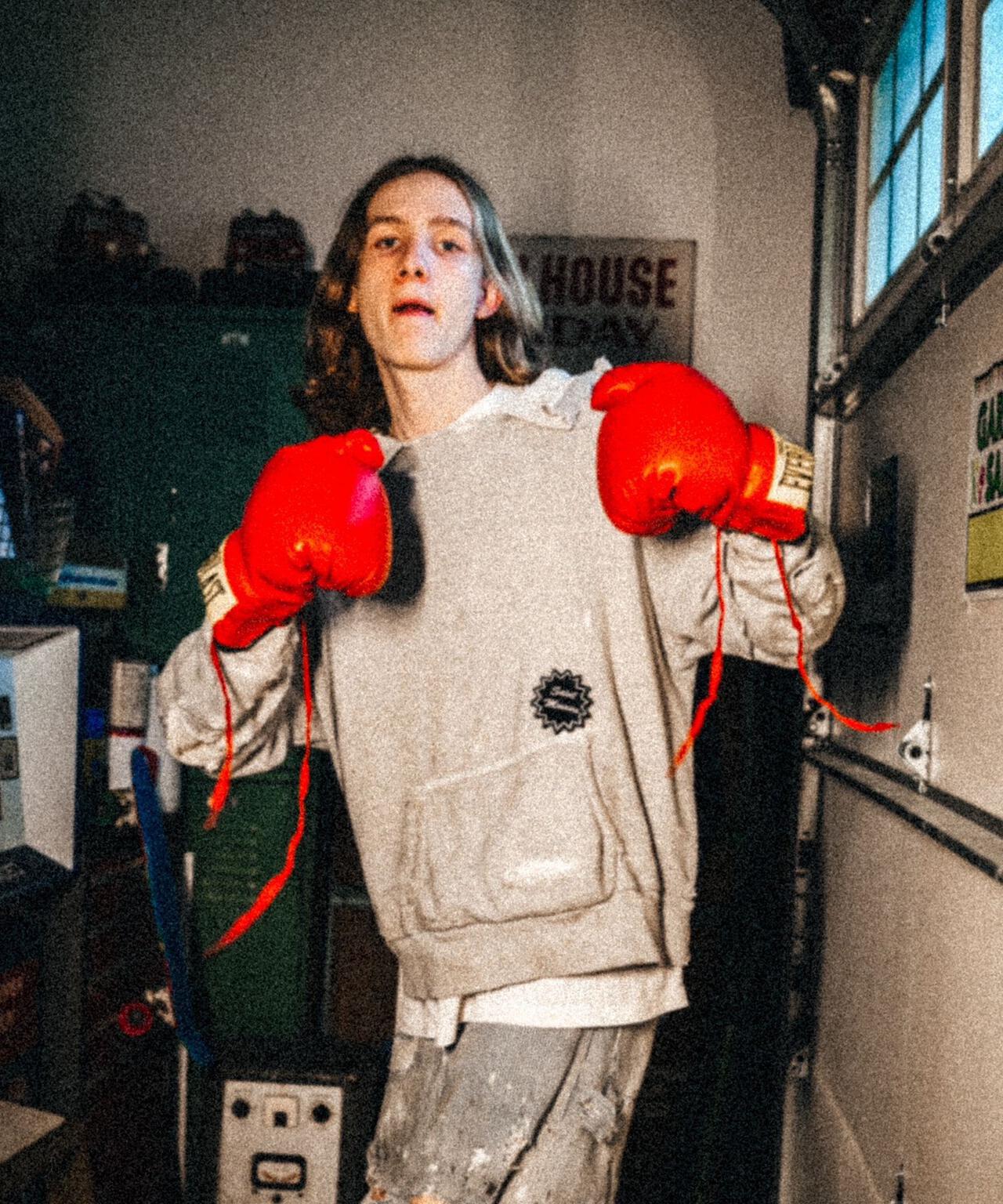 SAINT MICHAEL/セント マイケル/HOODIE/DOUBLE FACE/GRAY | ROYAL