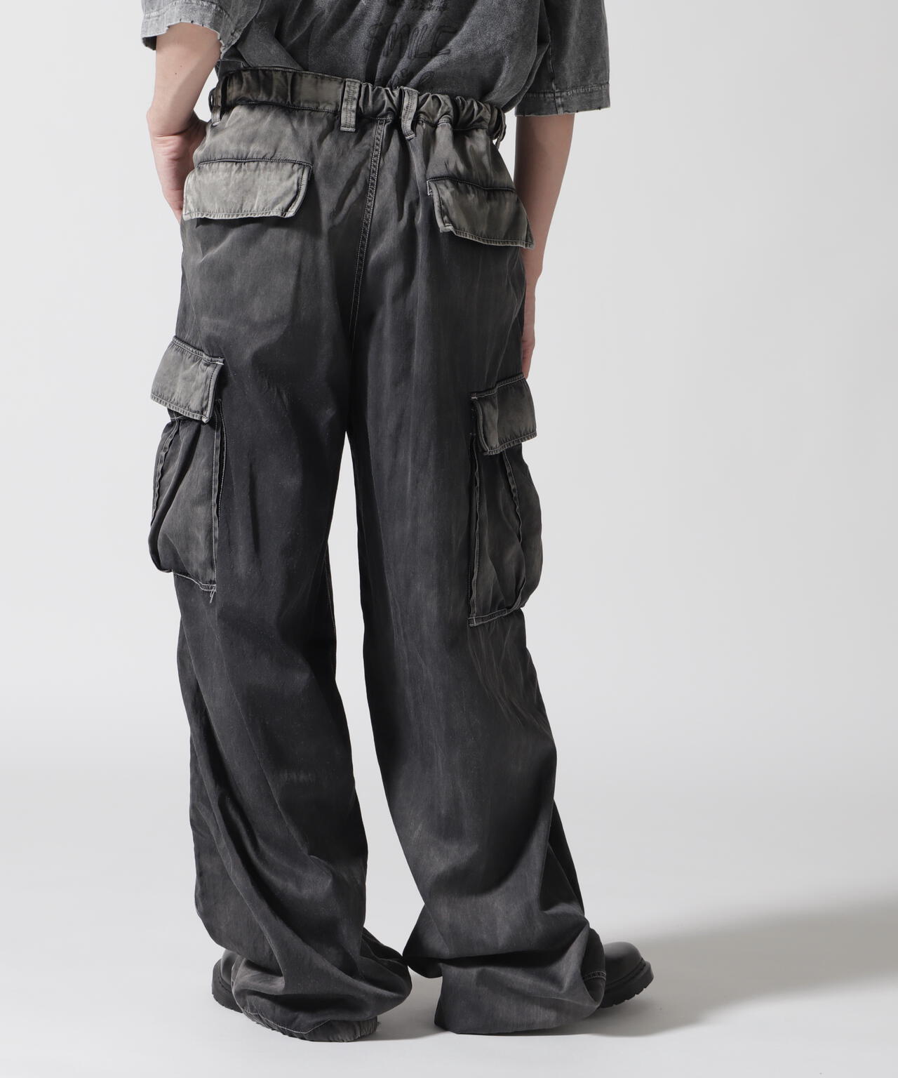 Maison MIHARAYASUHIRO/メゾン ミハラヤスヒロ/C/R SATIN CARGO PANTS