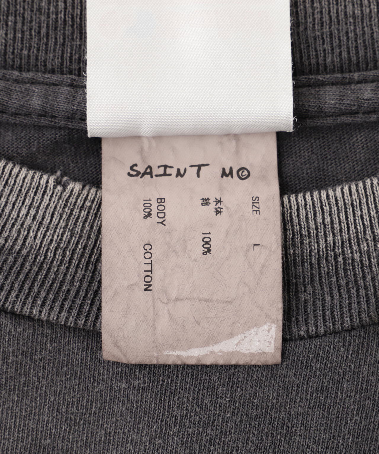 SAINT MICHAEL/セントマイケル/HEART LOVE SS TEE BLACK | ROYAL FLASH