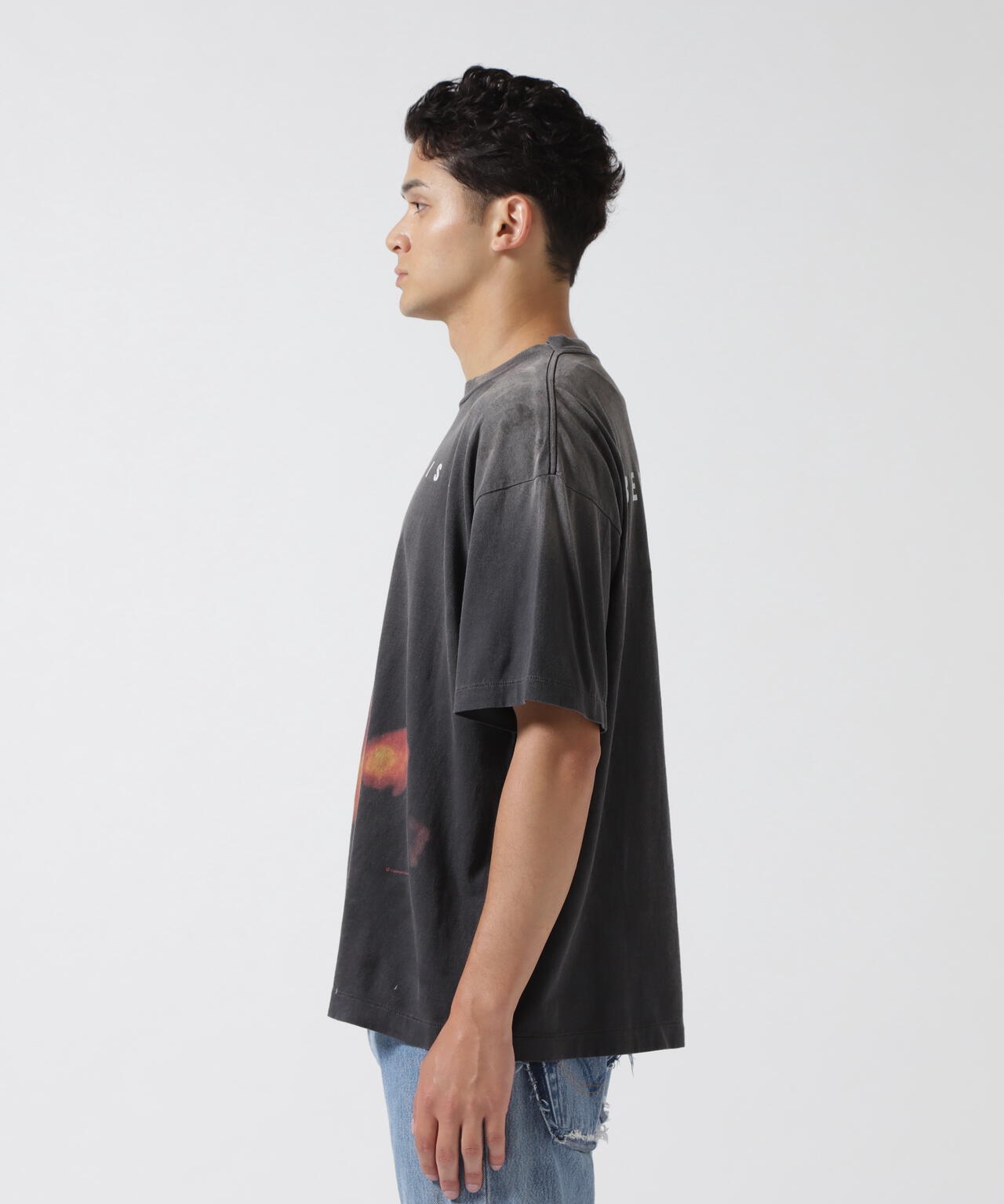 SAINT MICHAEL/セントマイケル/SS TEE SAINT PRAISE BLACK | ROYAL