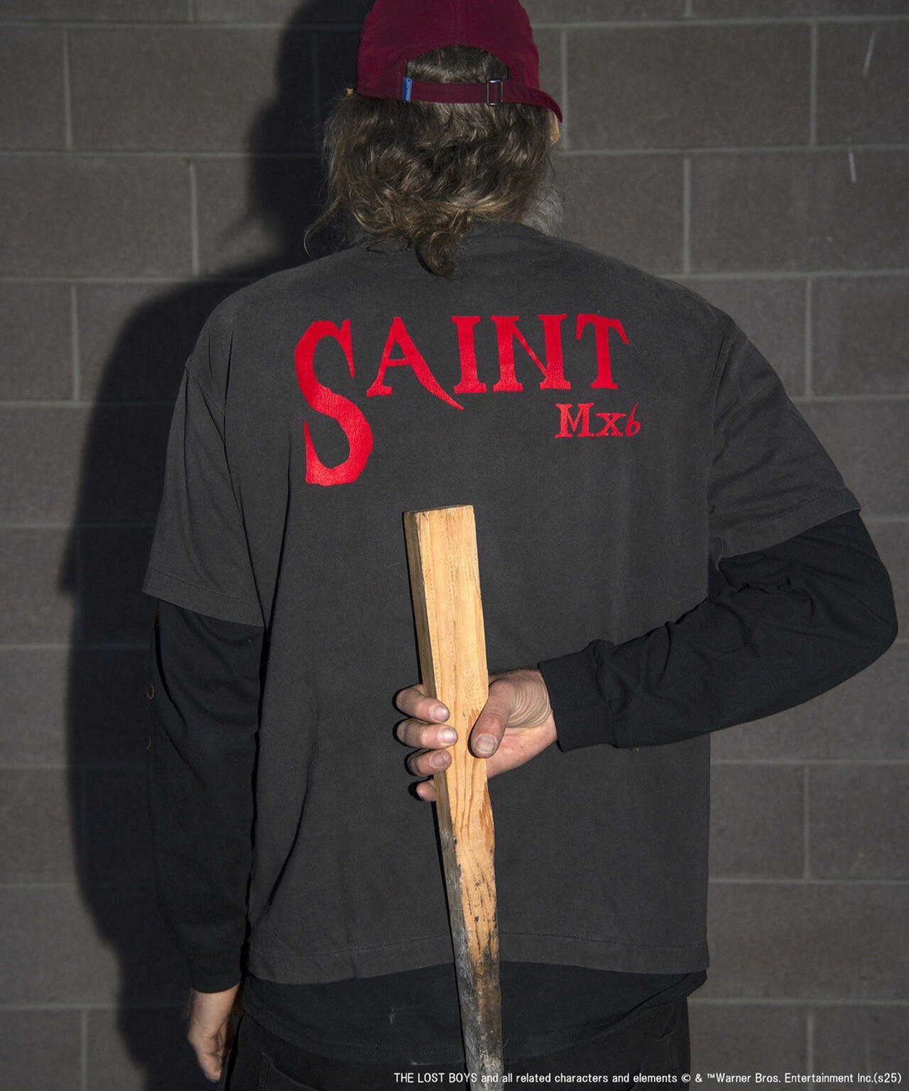 SAINT MICHAEL/セントマイケル/The Lost Boys SS TEE LOSTBOYS BLACK