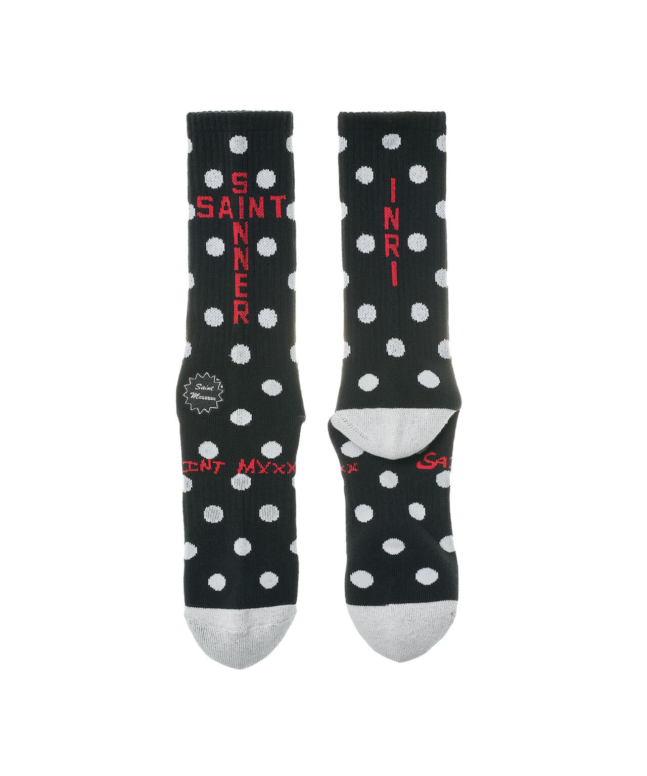 SAINT MICHAEL/セントマイケル/SOCKS/DOT/BLACK | ROYAL FLASH