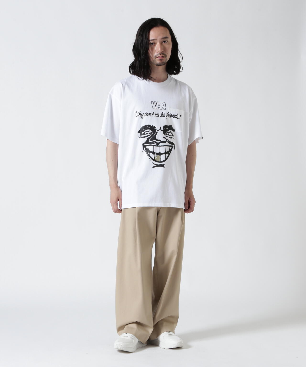 2% TWO PERCENT Hijinx コロヘ•アンディーノ Tee BONE Garment Dye T