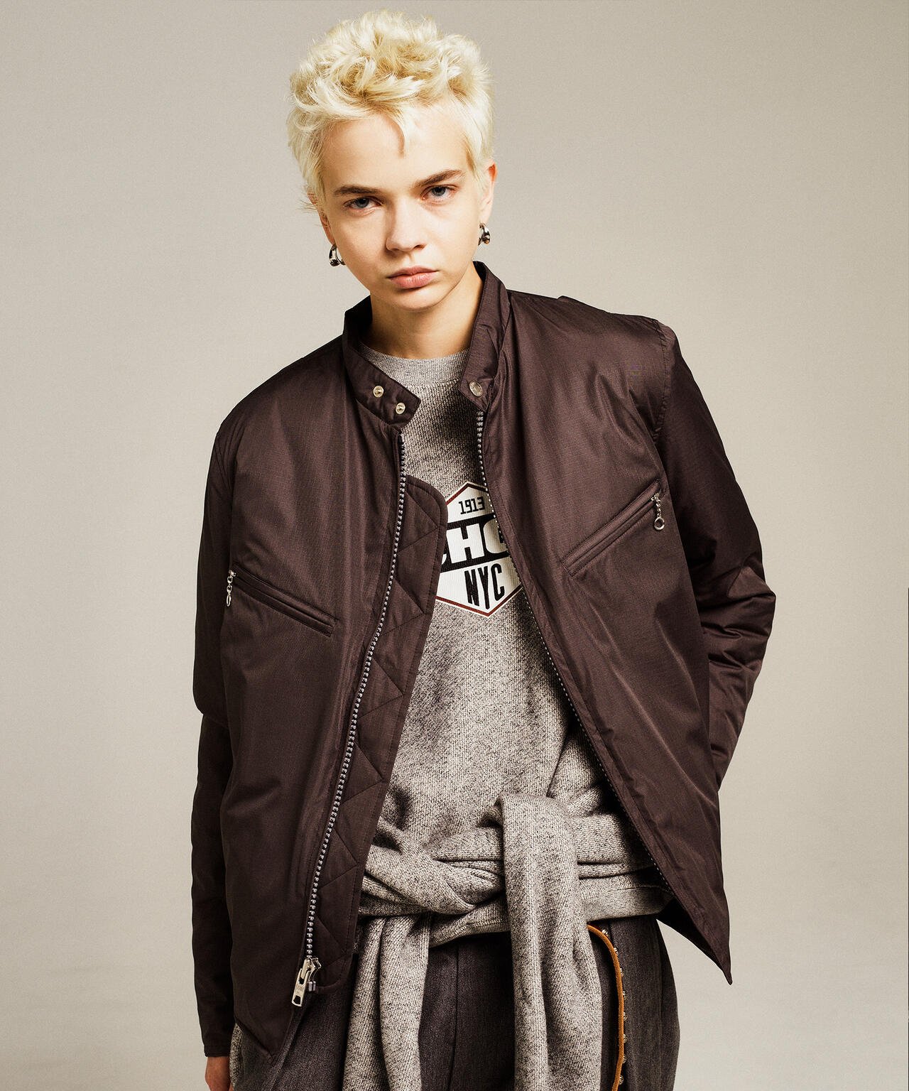 xTAION/タイオン/SINGLE RIDERS DOWN JACKET/シングルライダース