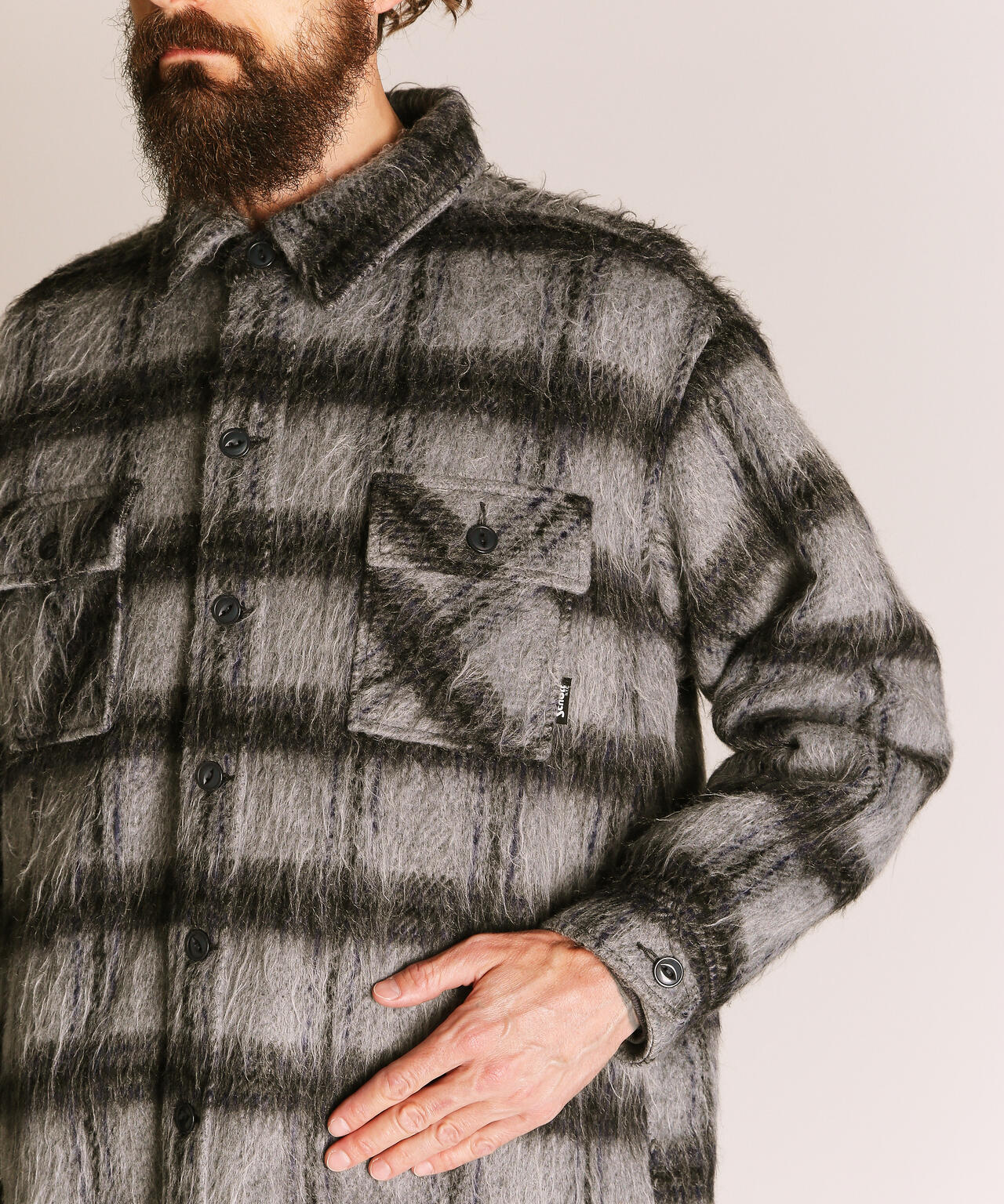 SHAGGY PLAID SHIRT/シャギー プレイドシャツ | Schott（ショット