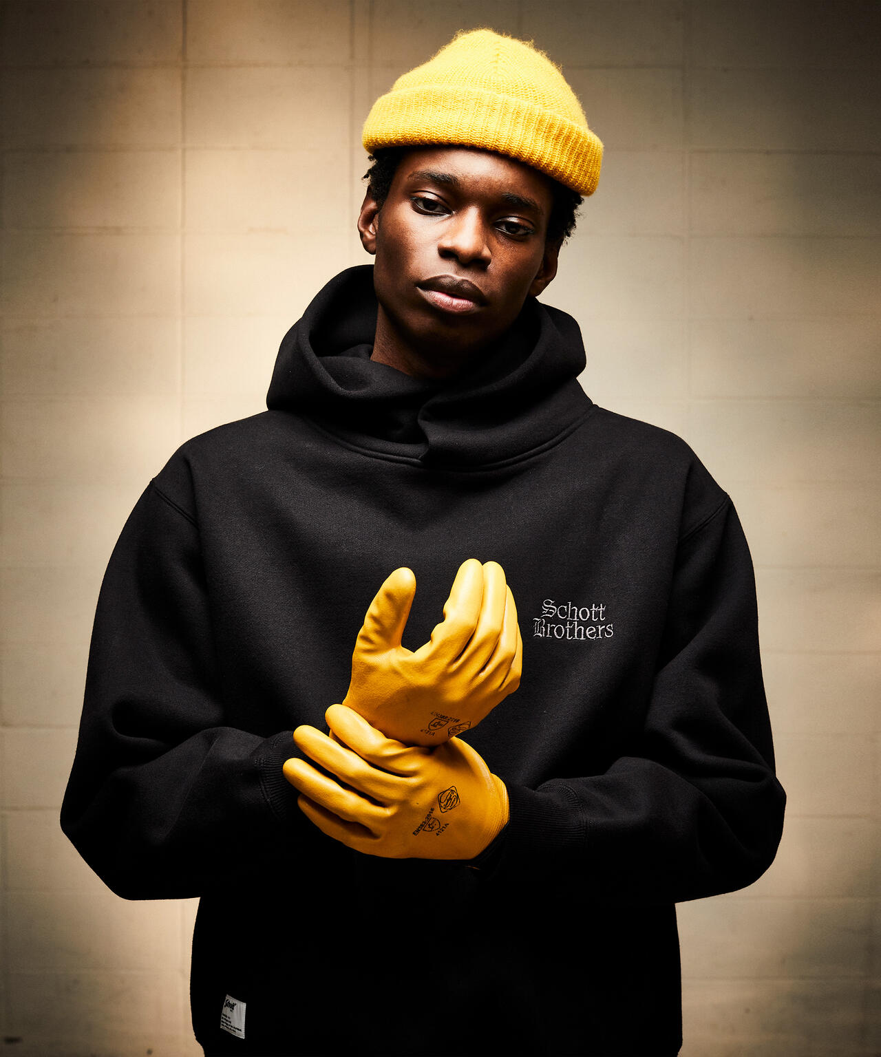 B.S.HOODED SWEAT/ブラックシープ スウェット パーカー | Schott