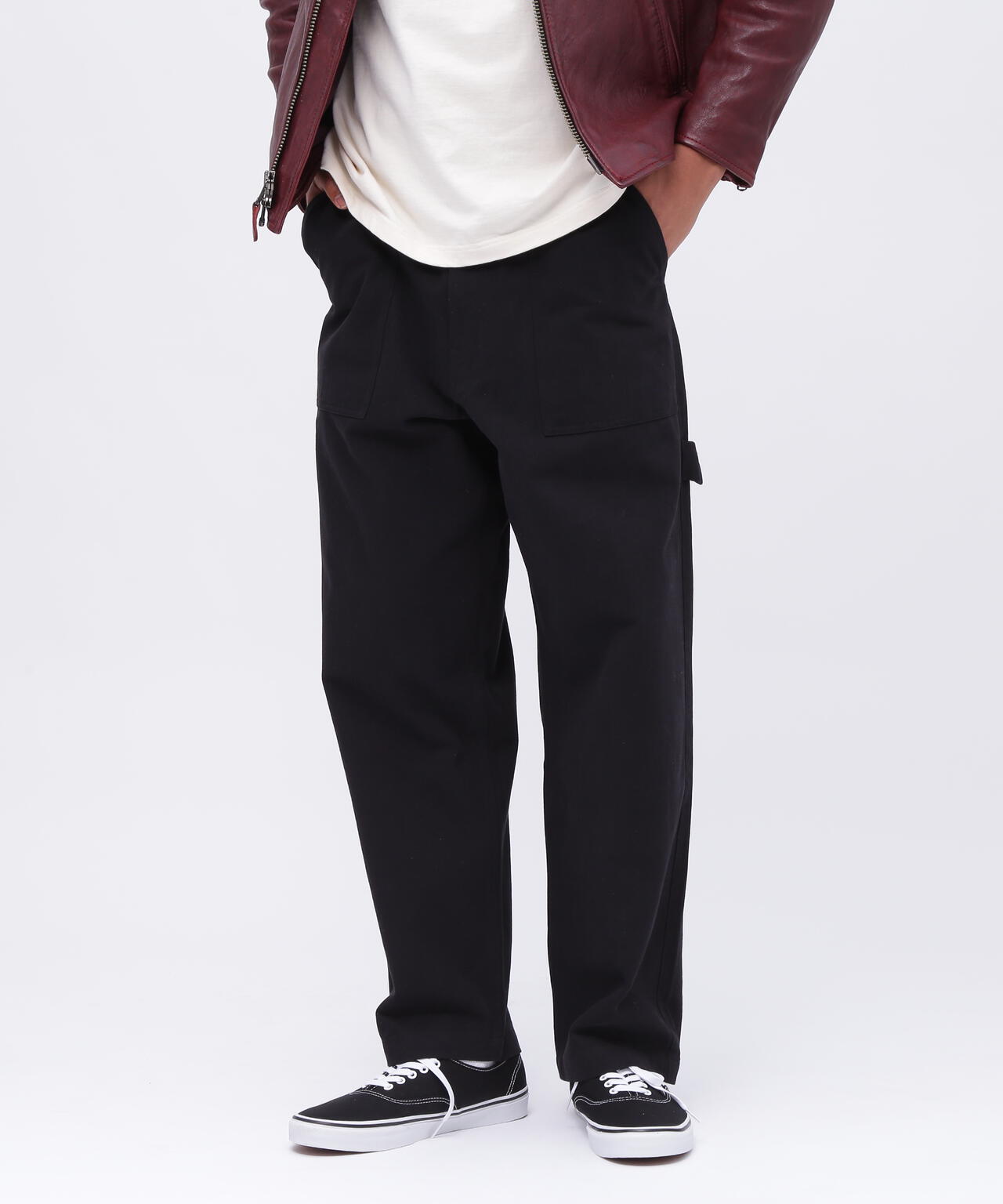 COTTON TWILL PAINTER PANTS / コットン ツイル ペインターパンツ