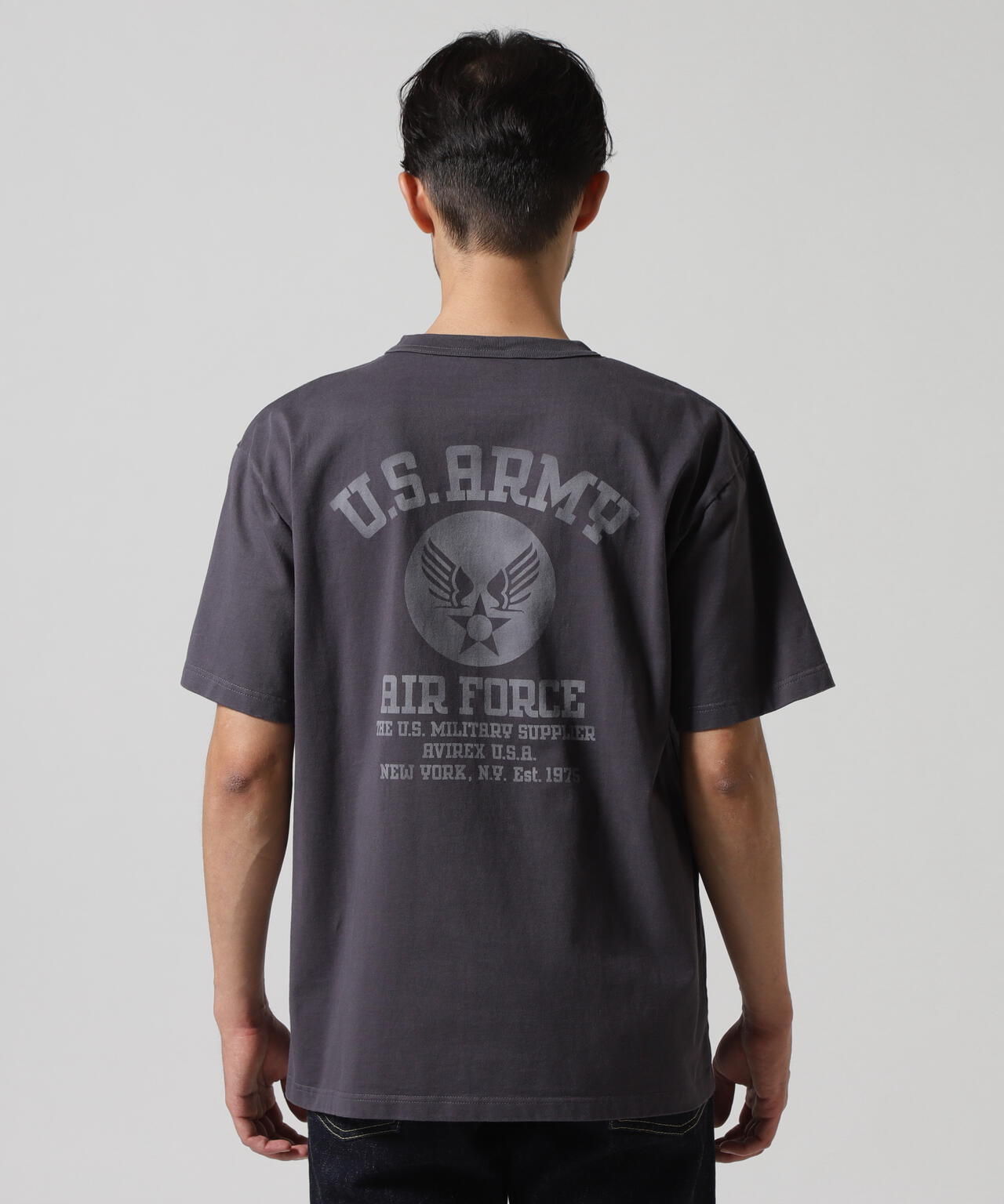 MIL. STENCIL T-SHIRT US ARMY AIR FORCE / ステンシル 半袖Tシャツ