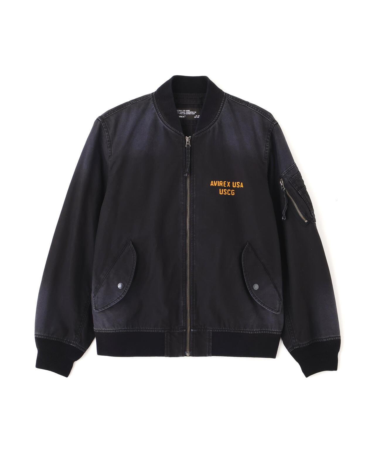 COTTON LIGHT MA-1 ”U.S.COAST GUARD” | AVIREX（アヴィレックス