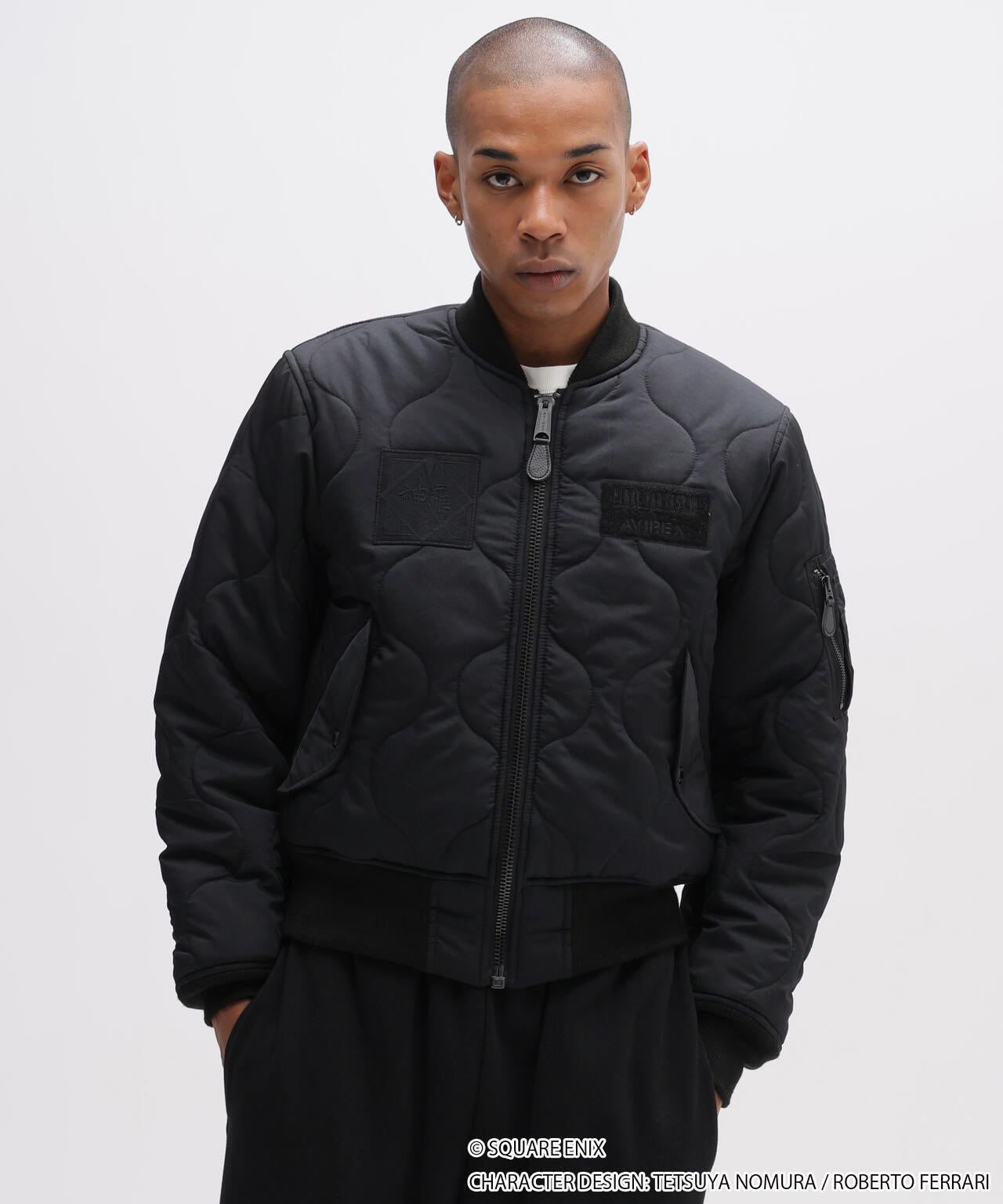 AVIREX × FINAL FANTASY VII REMAKE》QUILT MA-1 ”MIDGAR” | AVIREX