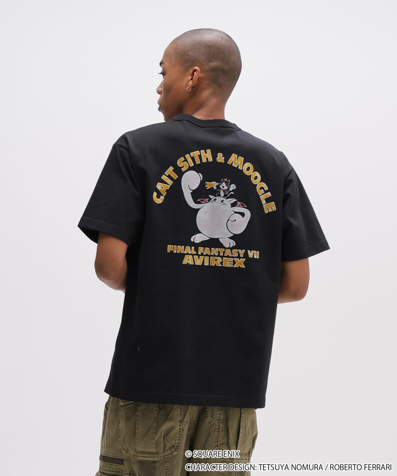 AVIREX × FINAL FANTASY VII REMAKE》CREW NECK T-SHIRT