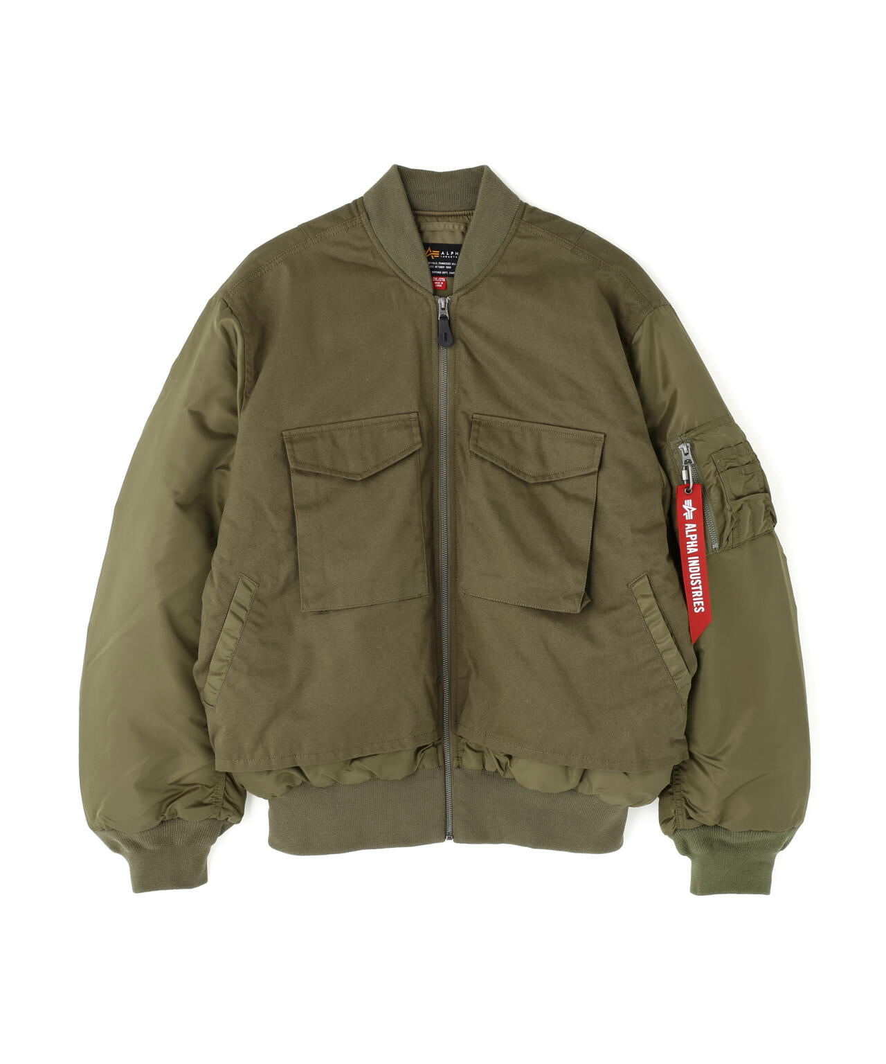 MA-1 MIXED COTTON FLIGHT JACKET | Alpha Industries（アルファ
