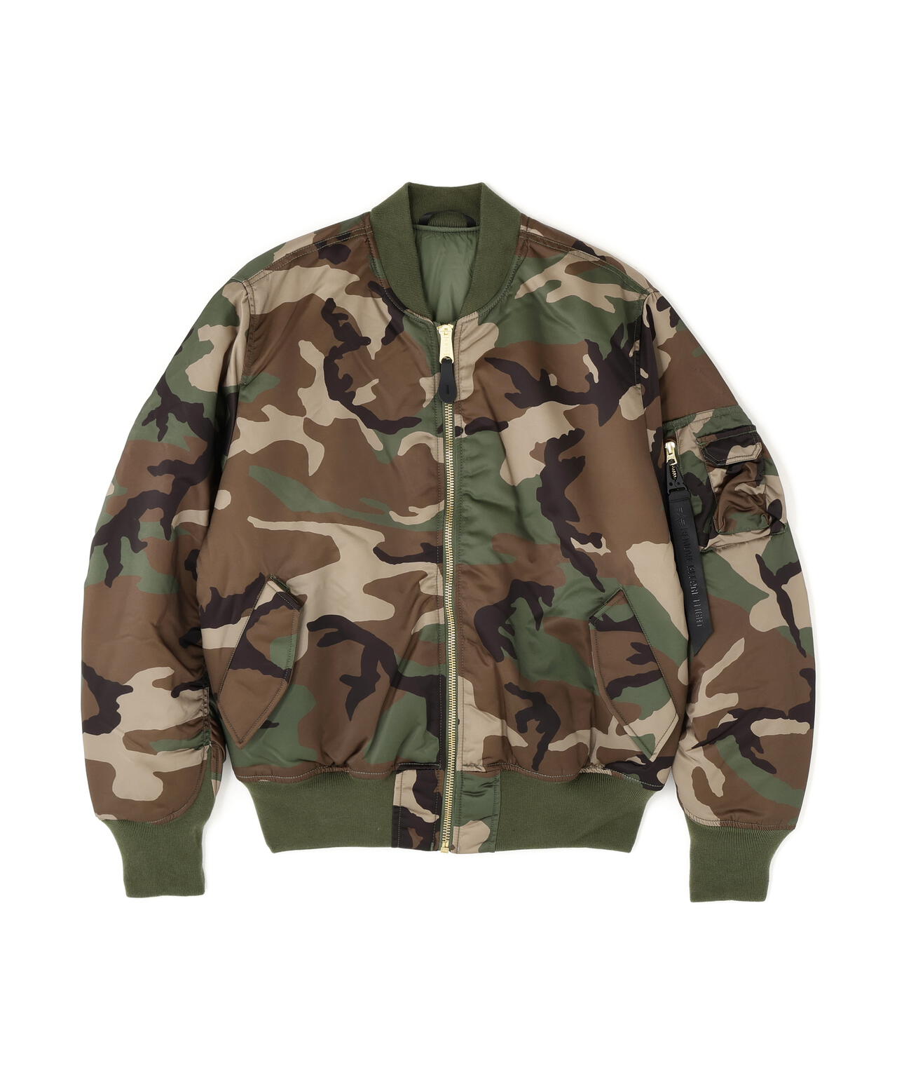 MA‐1 BASE FLIGHT JACKET CAMO | Alpha Industries（アルファ