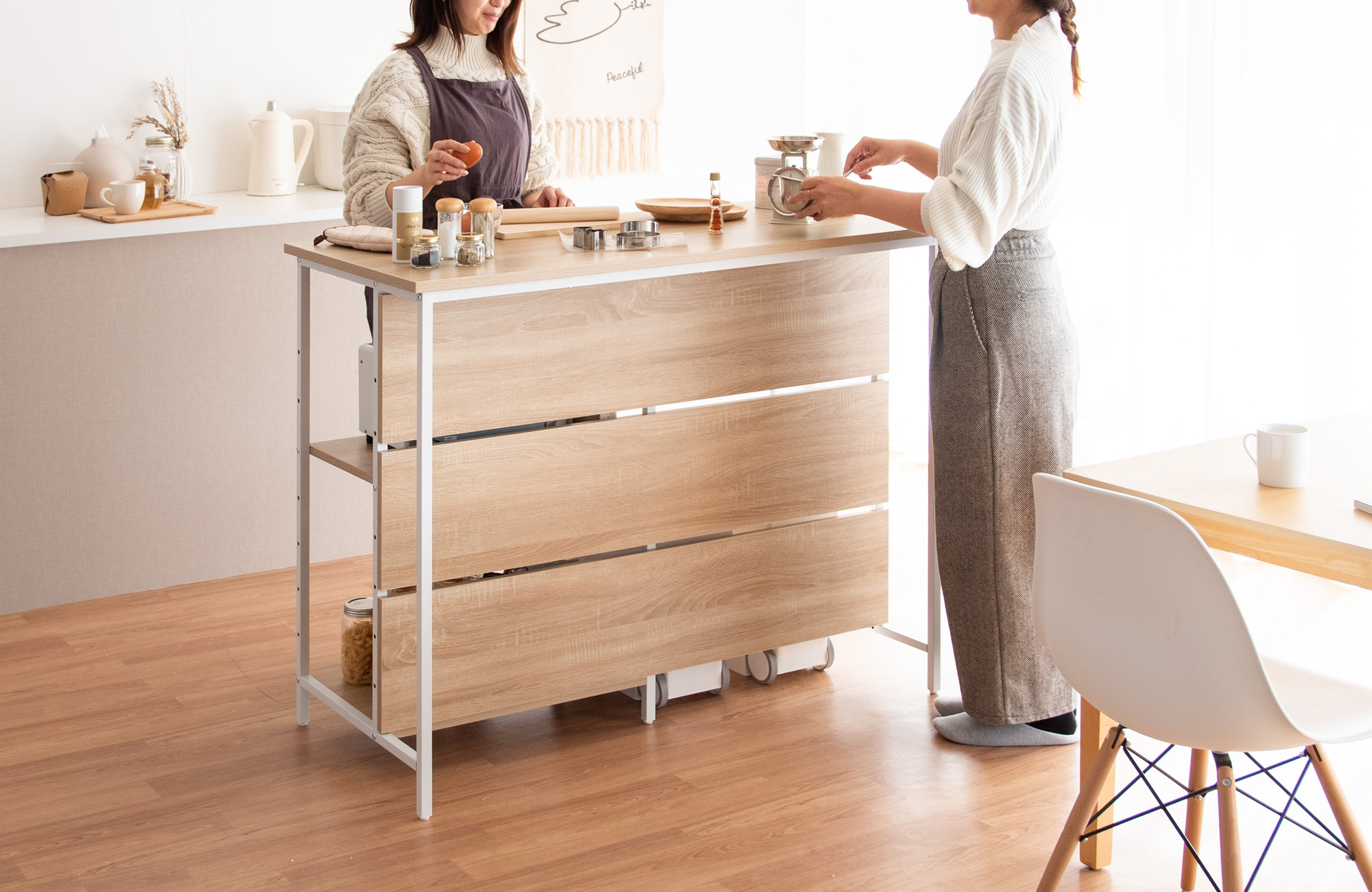 キッチンカウンターテーブル Salus（サルース） - MIYAMARKET