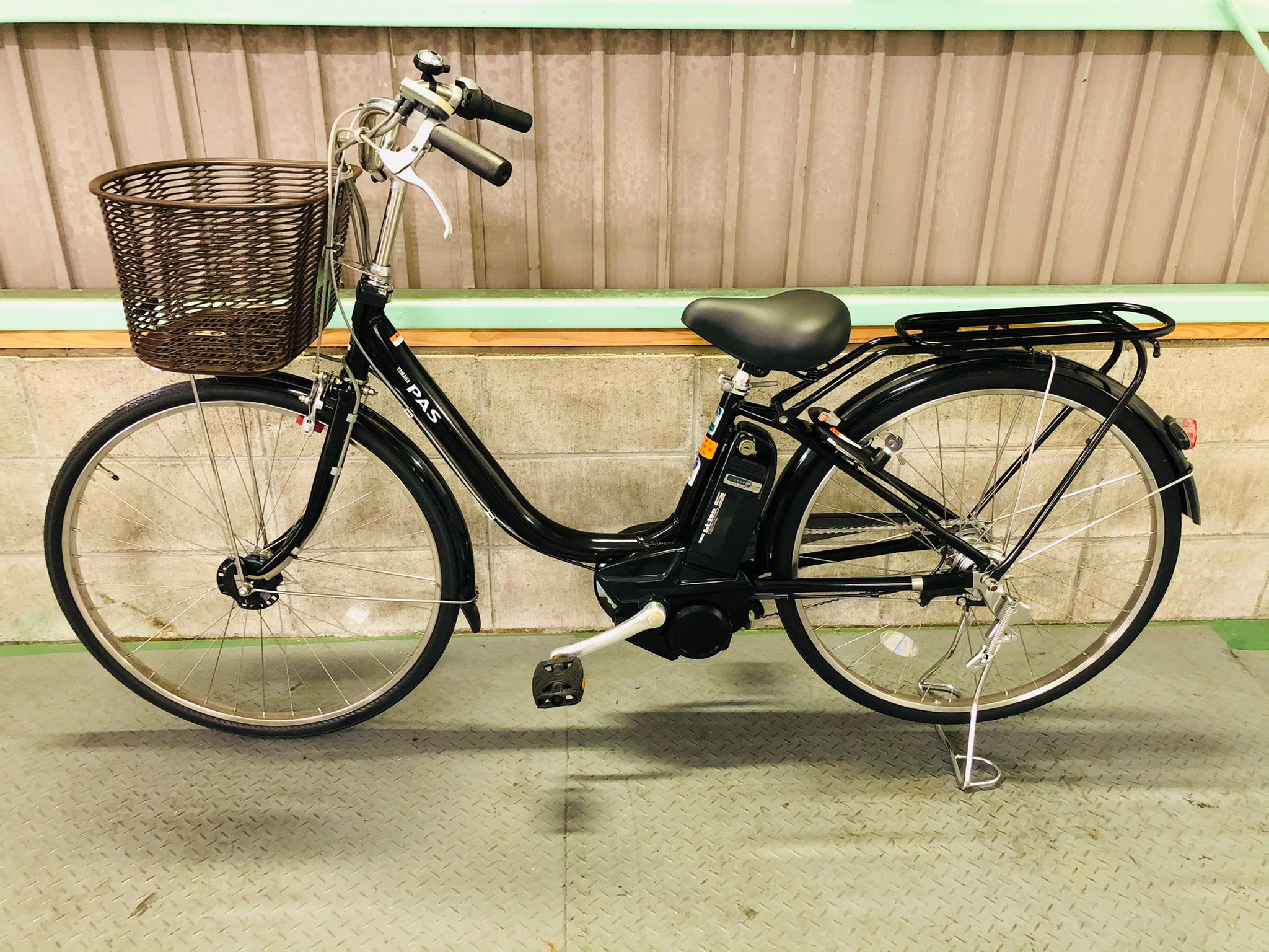 SOLD OUT】電動自転車 ヤマハ PAS パス 26インチ 4Ah 黒 ライトタイプ