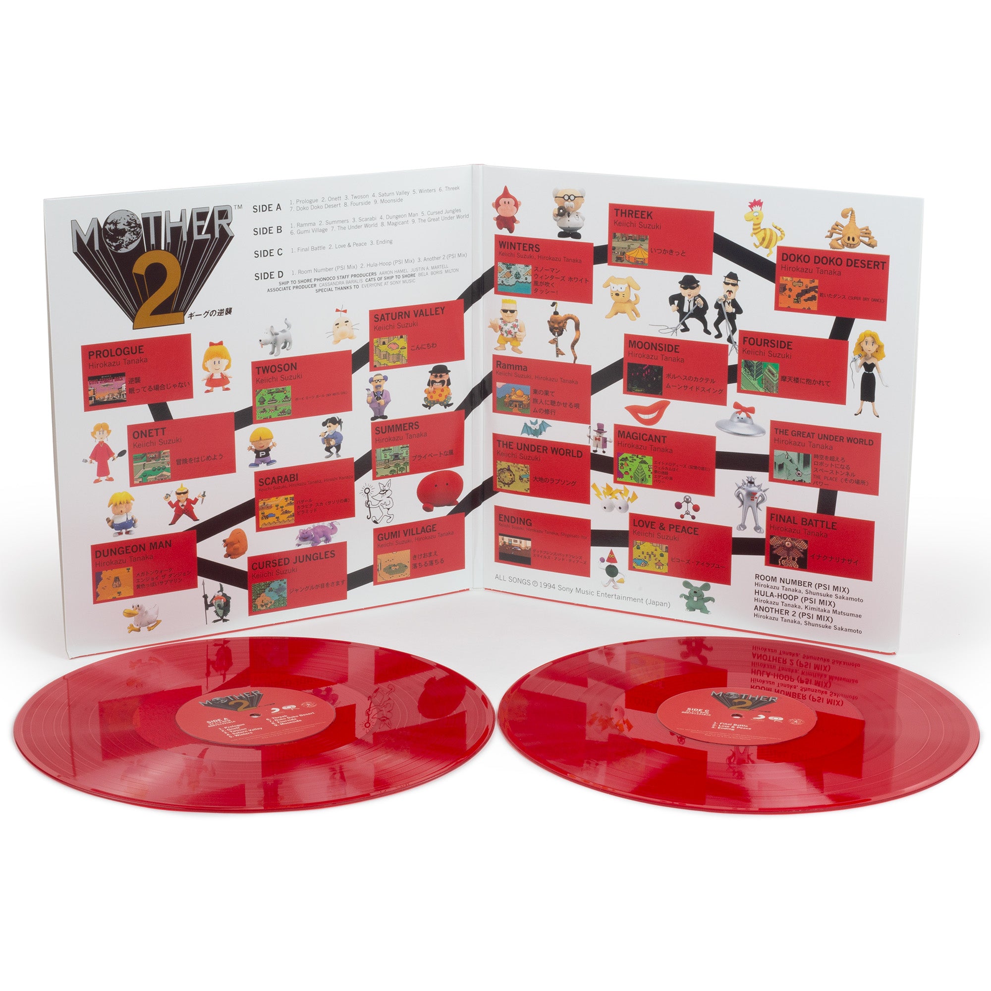 Mother 2 - Original Video Game Soundtrack 2xLP – Mondo