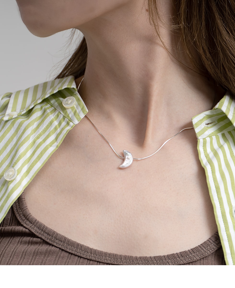 PEARL PENDANT|パール ペンダントパール ペンダント| MOONLOID