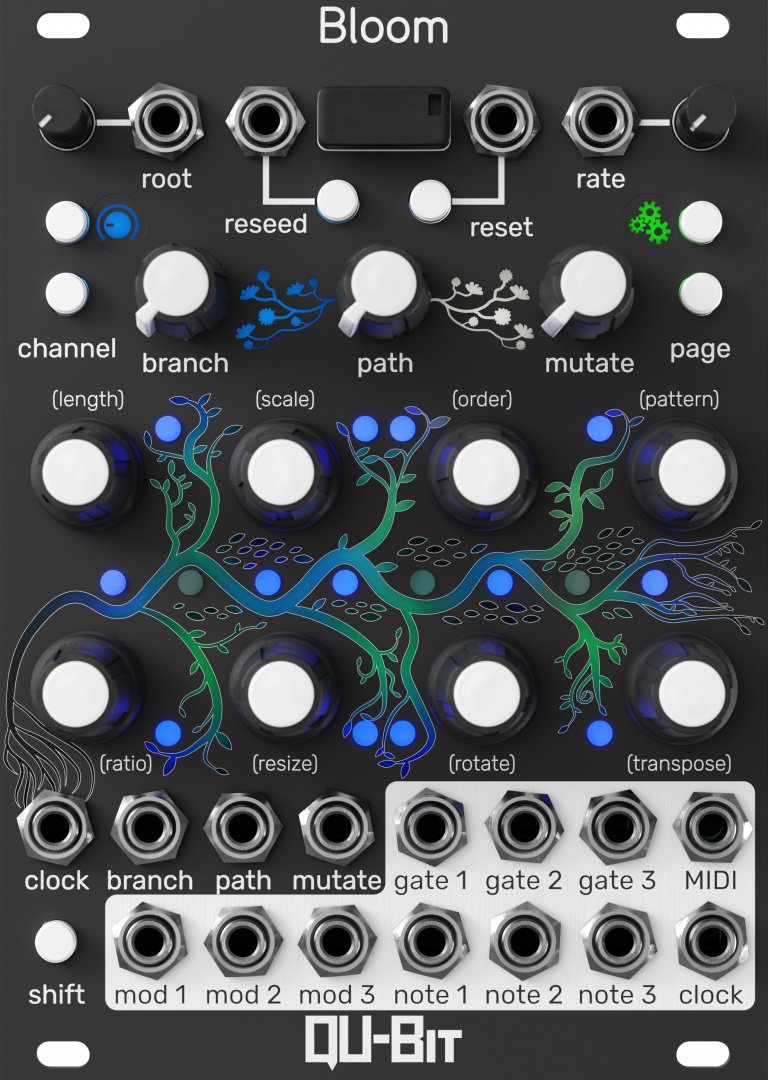 Qu-Bit Electronix Bloom V2 - Eurorack Module on ModularGrid