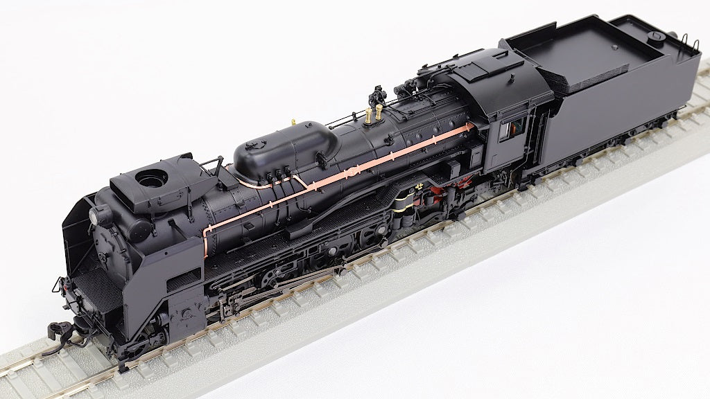 HOゲージ 天賞堂アダチ D51半流蒸気機関車、メンテナンス済 HOゲージ