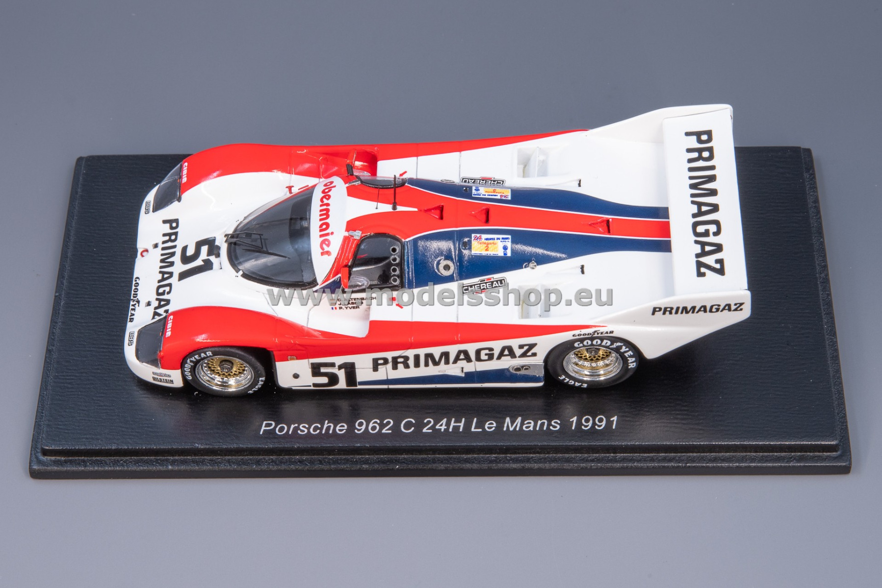 Spark S9889 Porsche 962 C No.51, 24H Le Mans 1991, P. Yver - O