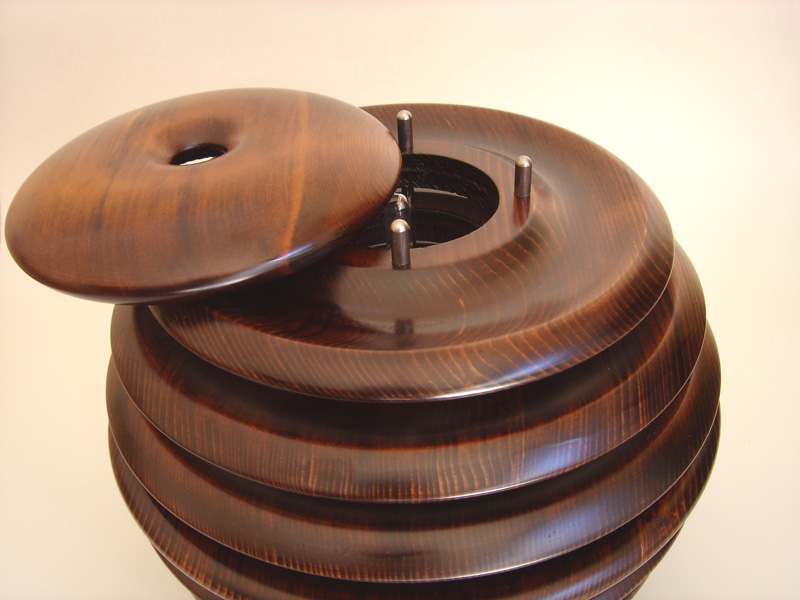 モコロ‐焦茶 MOCORO-DB Mocoro Lamp 【照明作家 谷俊幸】