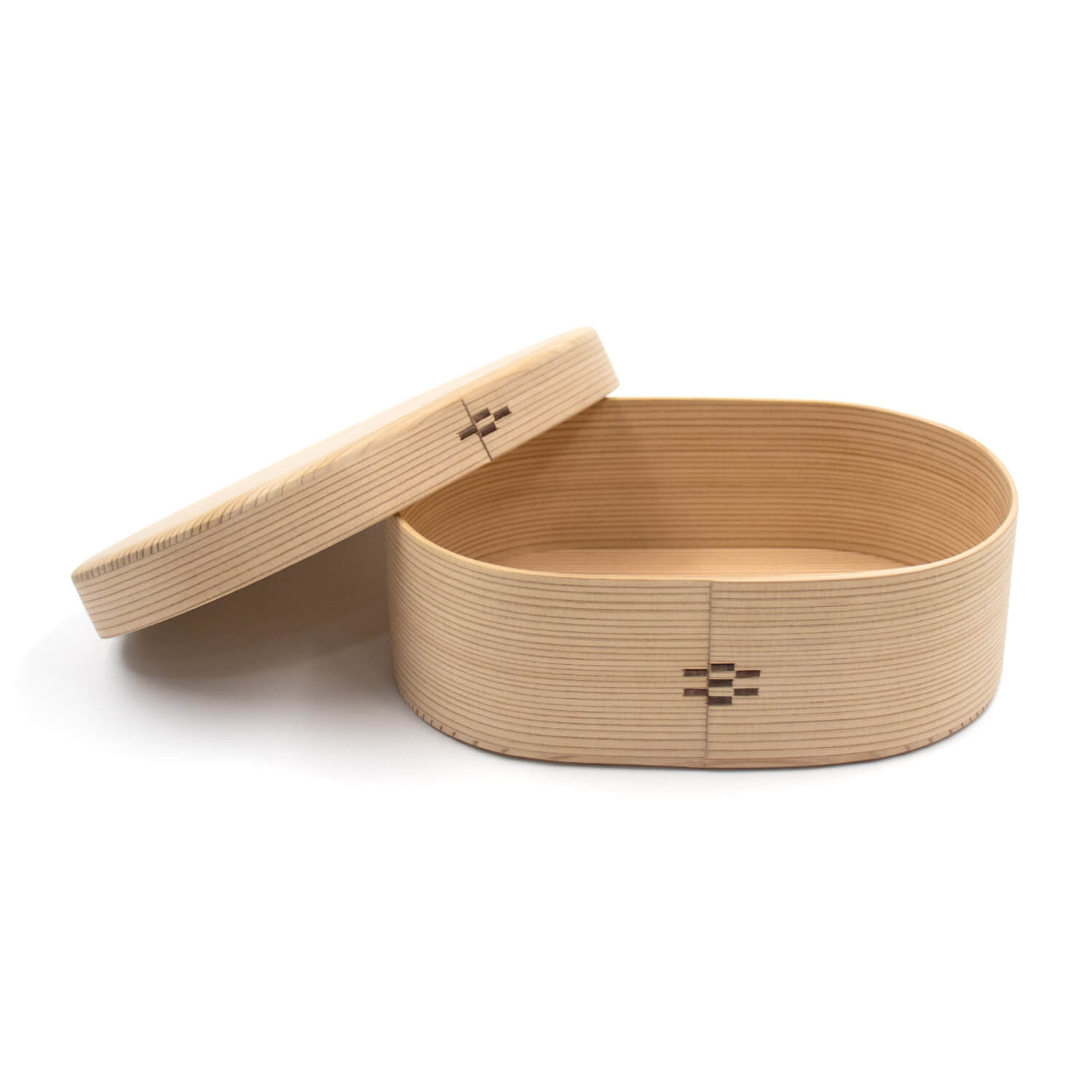 曲げわっぱ工房 E08 アイスペール 5寸 大館 曲げわっぱの氷入れ 木製