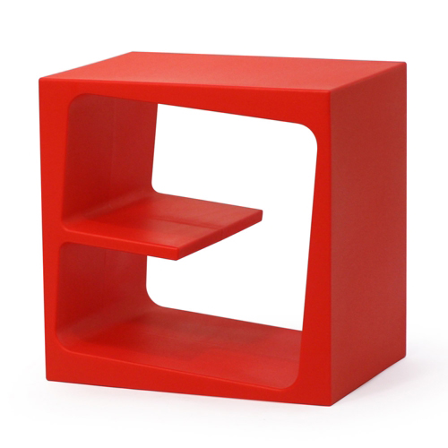 縦横自由、積み重ねてもOK – QUBY ユニットシェルフ – もらくらし