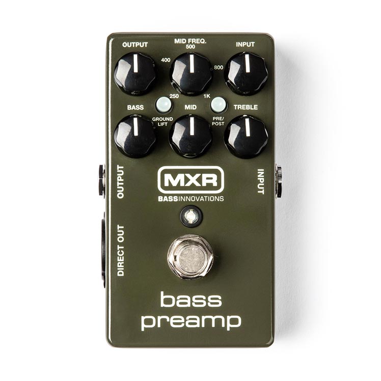 MXR® | THUMP™ BASS PREAMP | M281 | モリダイラ楽器