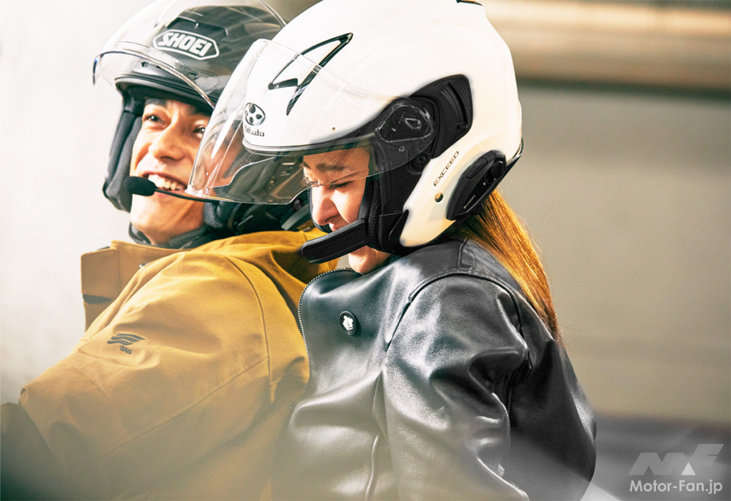 B+COMの新作インカムはマイクが選べる！ Bluetoothインカム「B+COM