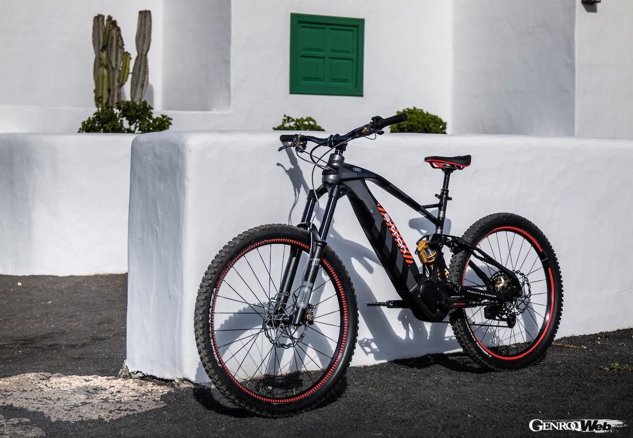 ダカール車両をイメージした電動アシストMTB「アウディ エレクトリック