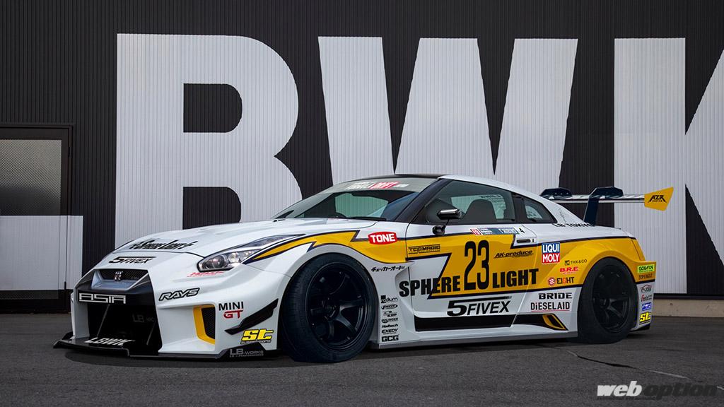 4ローターをR35GT-Rに搭載!?」リバティーウォークが異色のドリフト