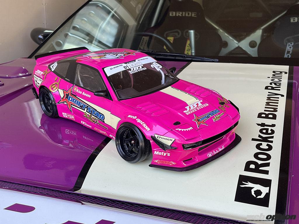 このクオリティはもはや実車!?」パンデムV3仕様180SXのラジコンボディ