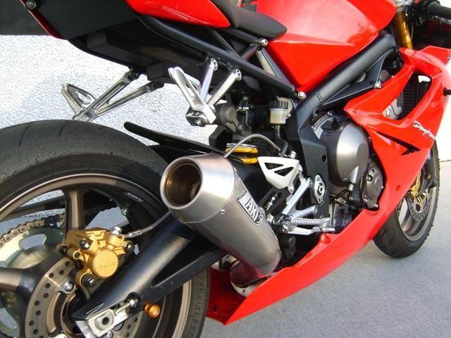 ZARD 3-1 Side Mount SS/SS Full System: Triumph Daytona 675